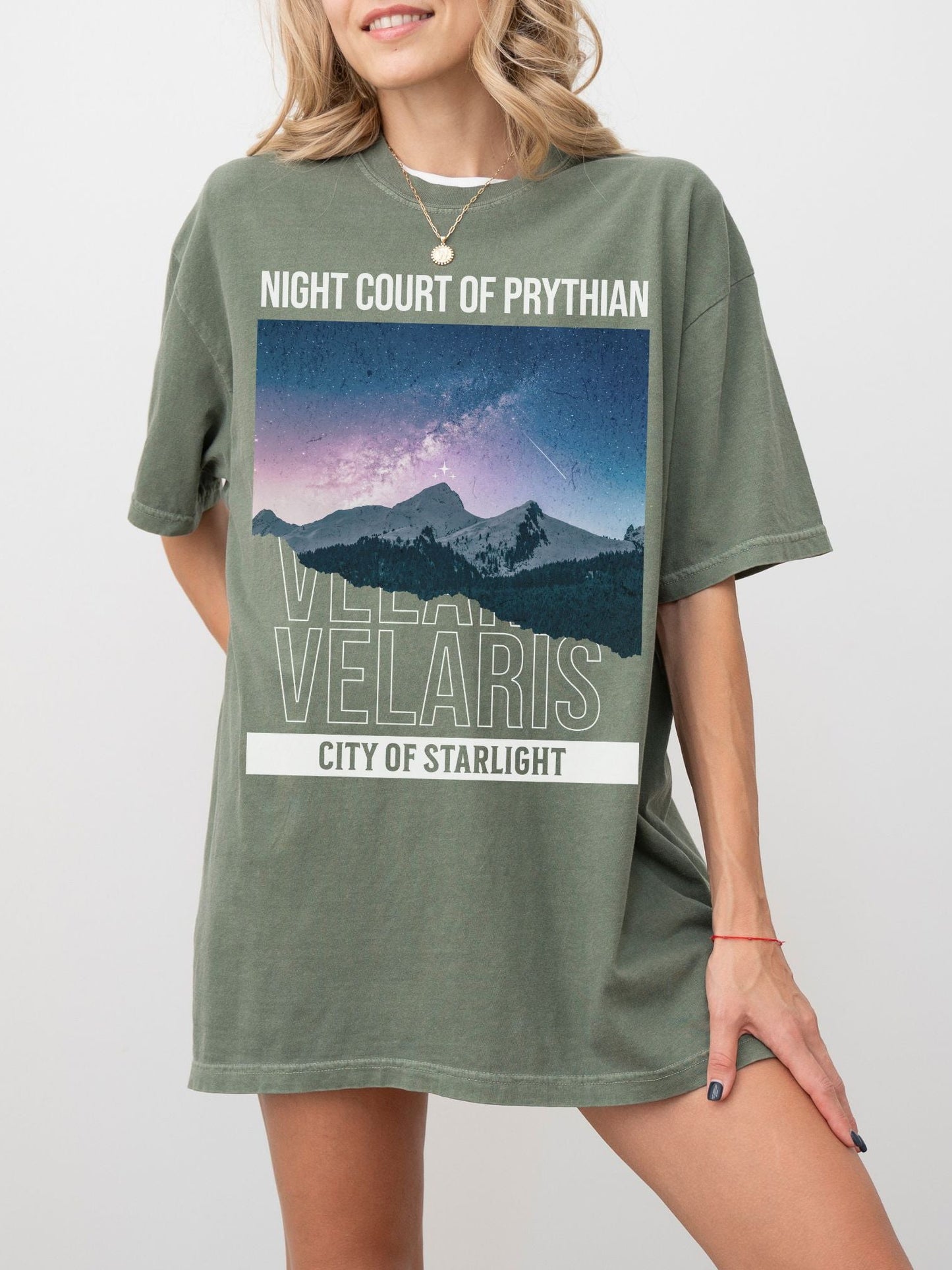 Velaris Night Court of Prythian Shirt | ACOTAR Merch - TheLibraryCloset