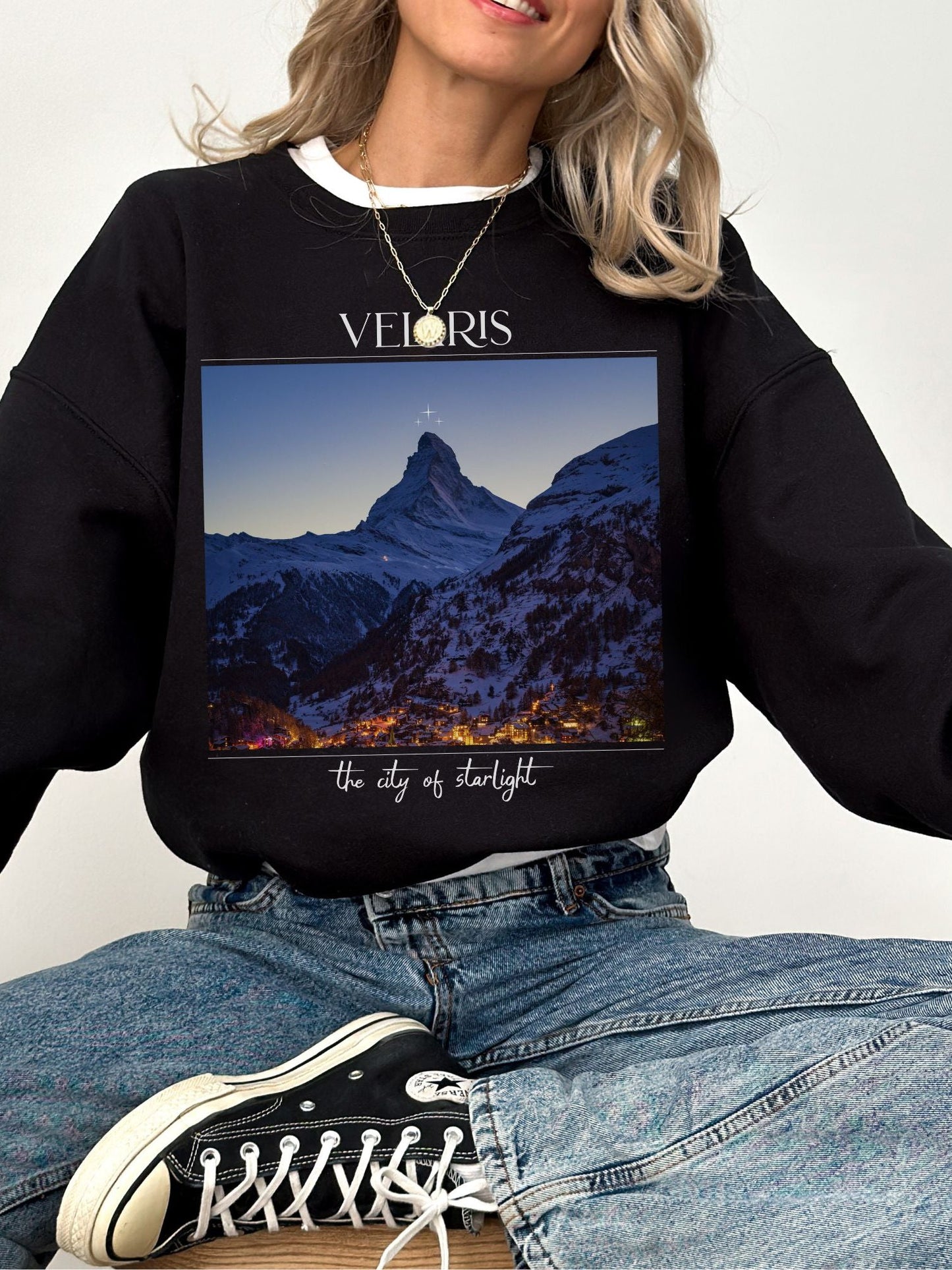 Velaris City of Starlight Sweatshirt | ACOTAR Merch - TheLibraryCloset