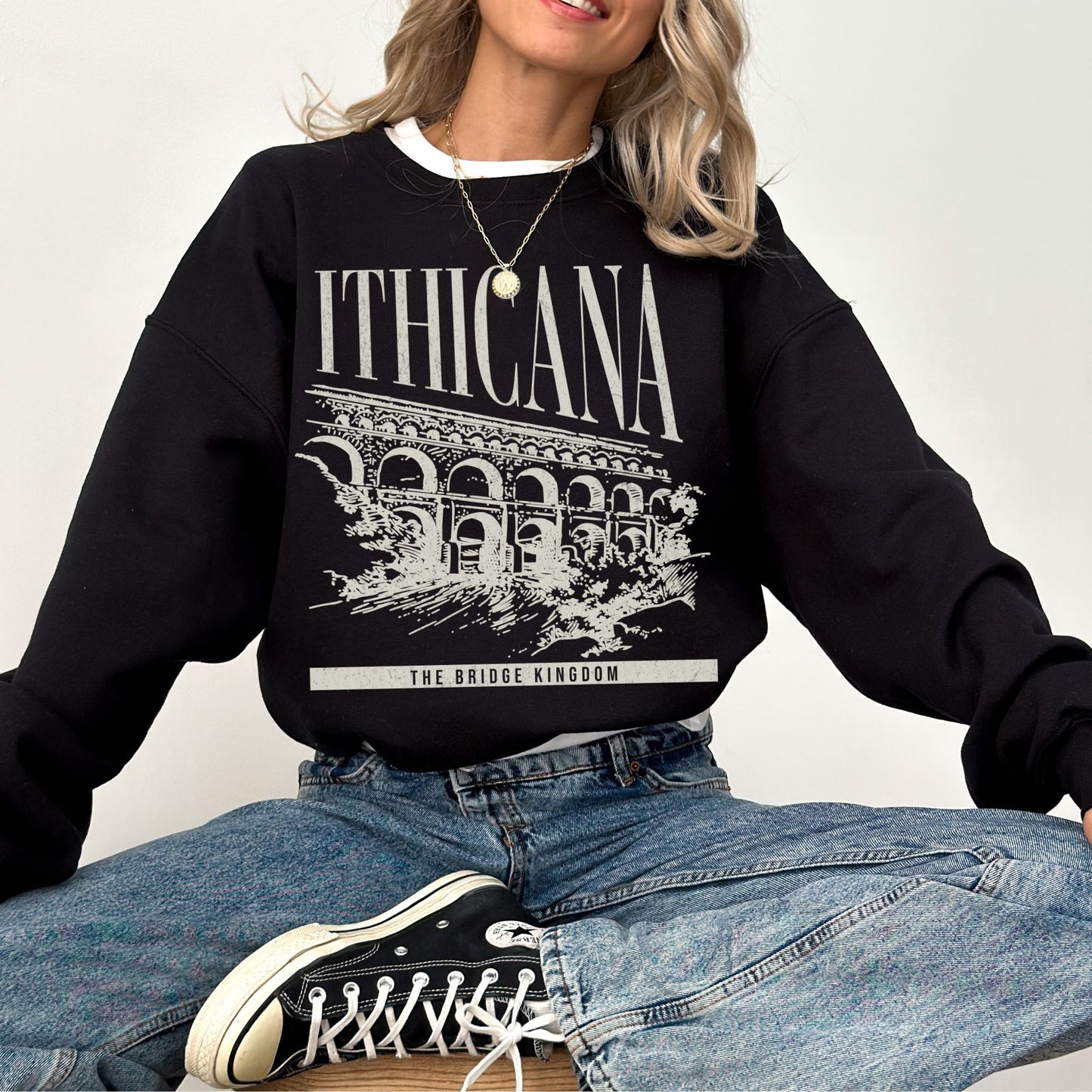 Ithicana Sweatshirt | The Bridge Kingdom Merch - TheLibraryCloset