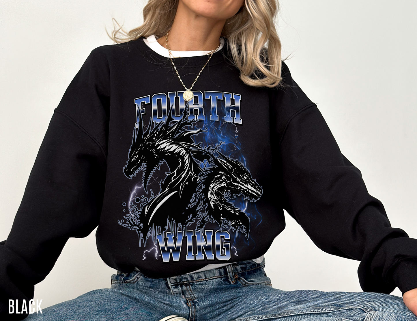 Fourth Wing Sweatshirt - TheLibraryCloset