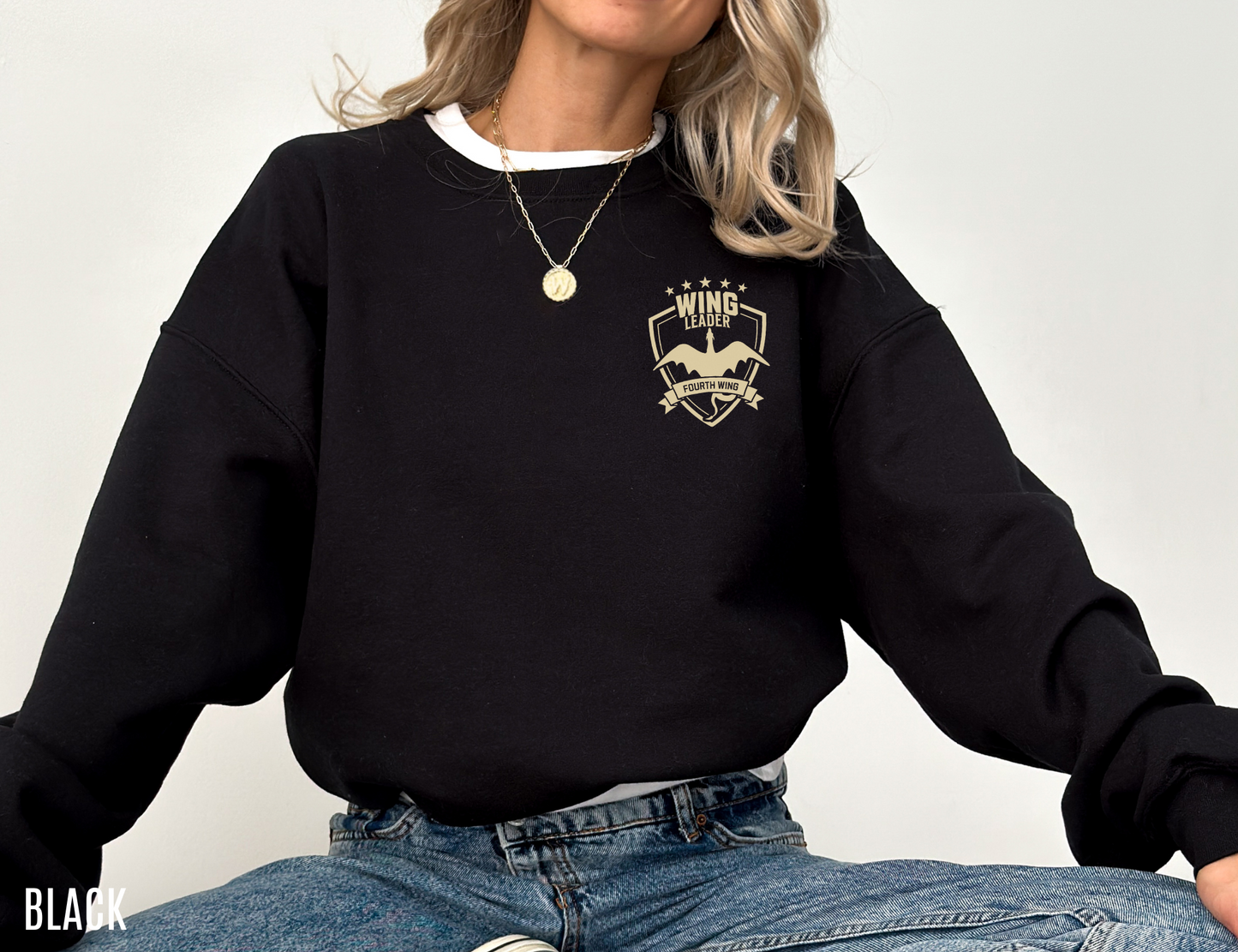 Wing Leader Sweatshirt | Fourth Wing Merch - TheLibraryCloset