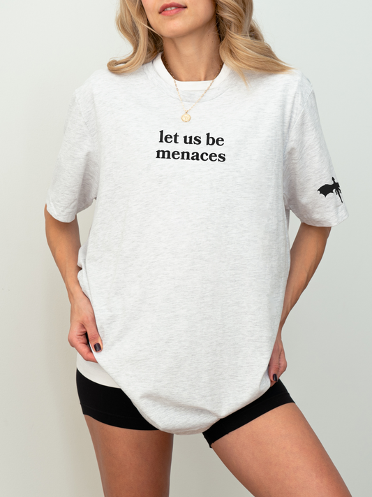Let us be menaces Shirt | Fourth Wing Onyx Storm Merch