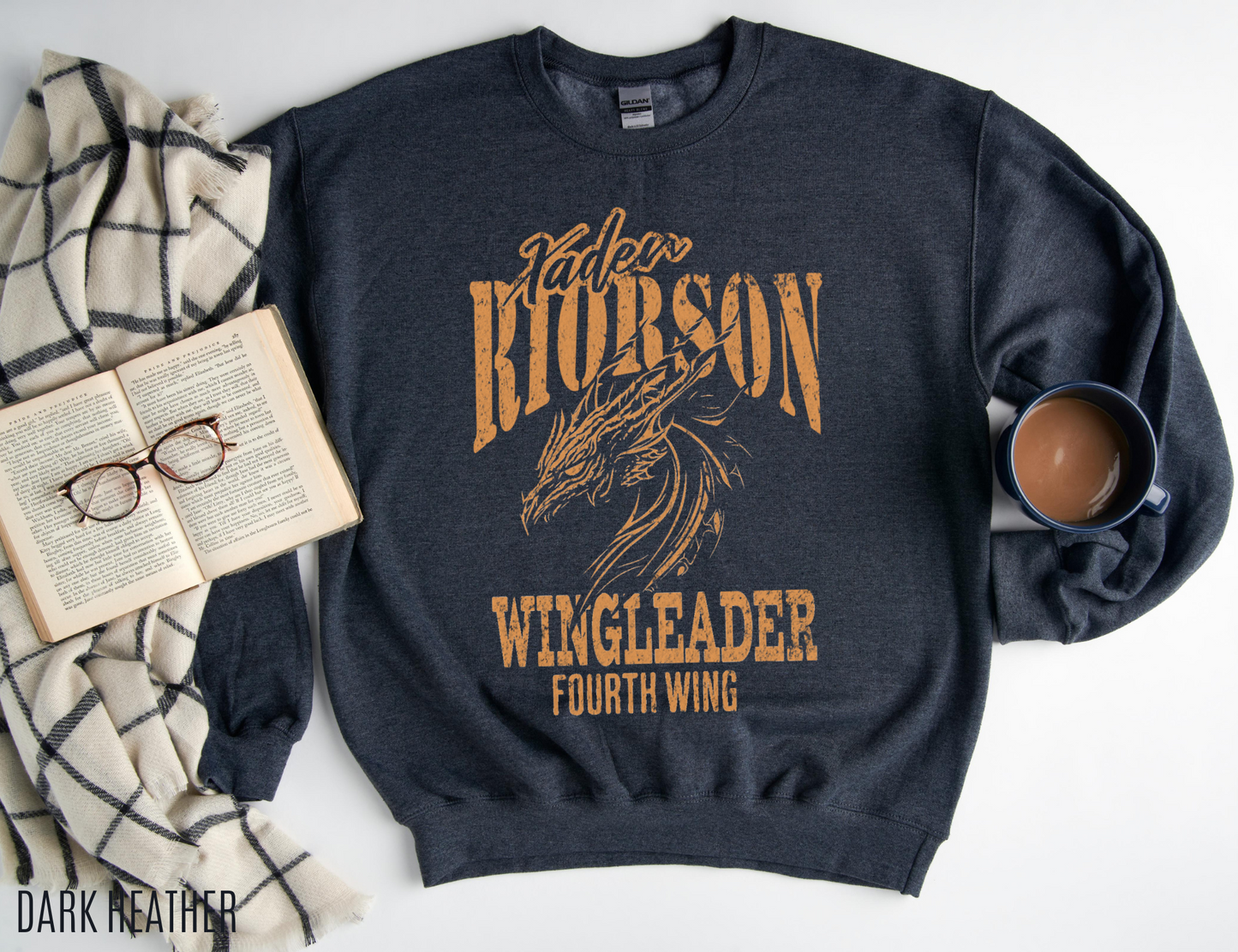 Xaden Riorson Wing Leader Sweatshirt - TheLibraryCloset
