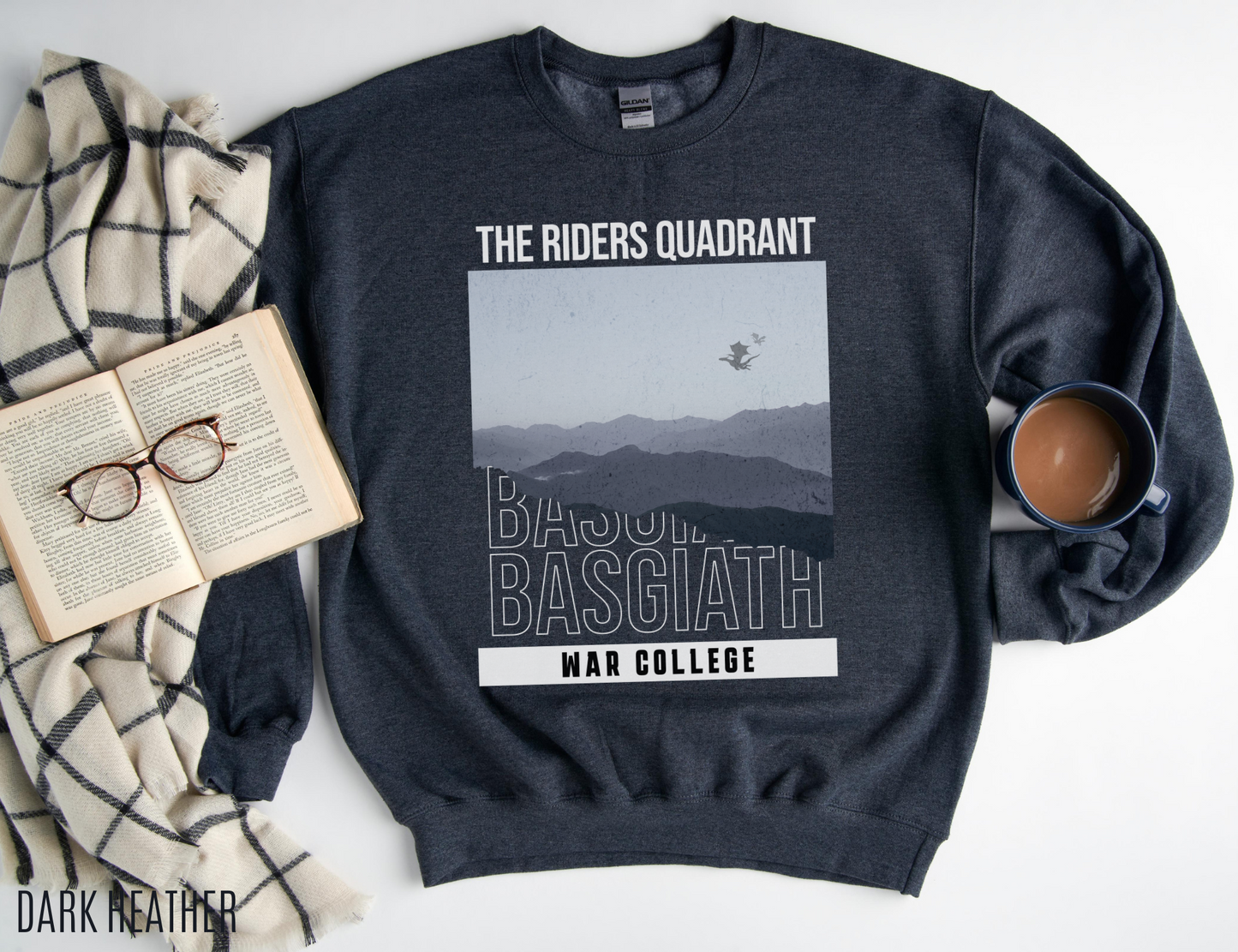 The Riders Quadrant Sweatshirt | Fourth Wing Merch - TheLibraryCloset