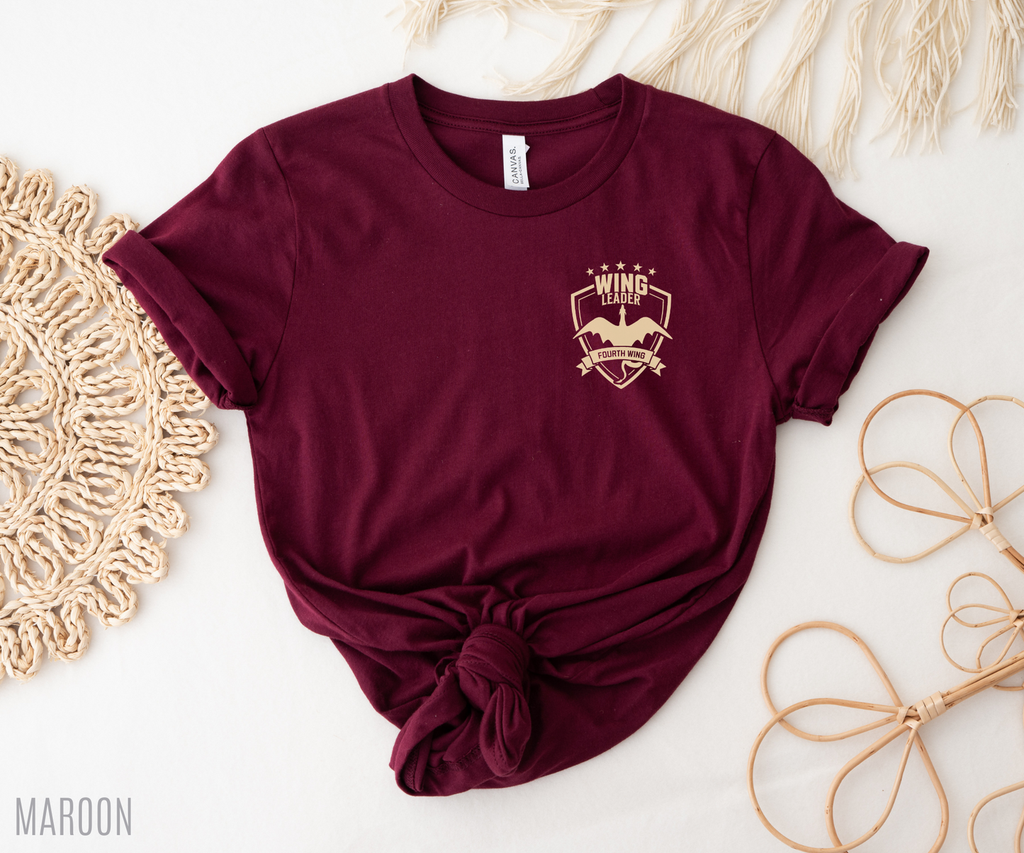 Wing Leader Shirt | Fourth Wing Merch - TheLibraryCloset