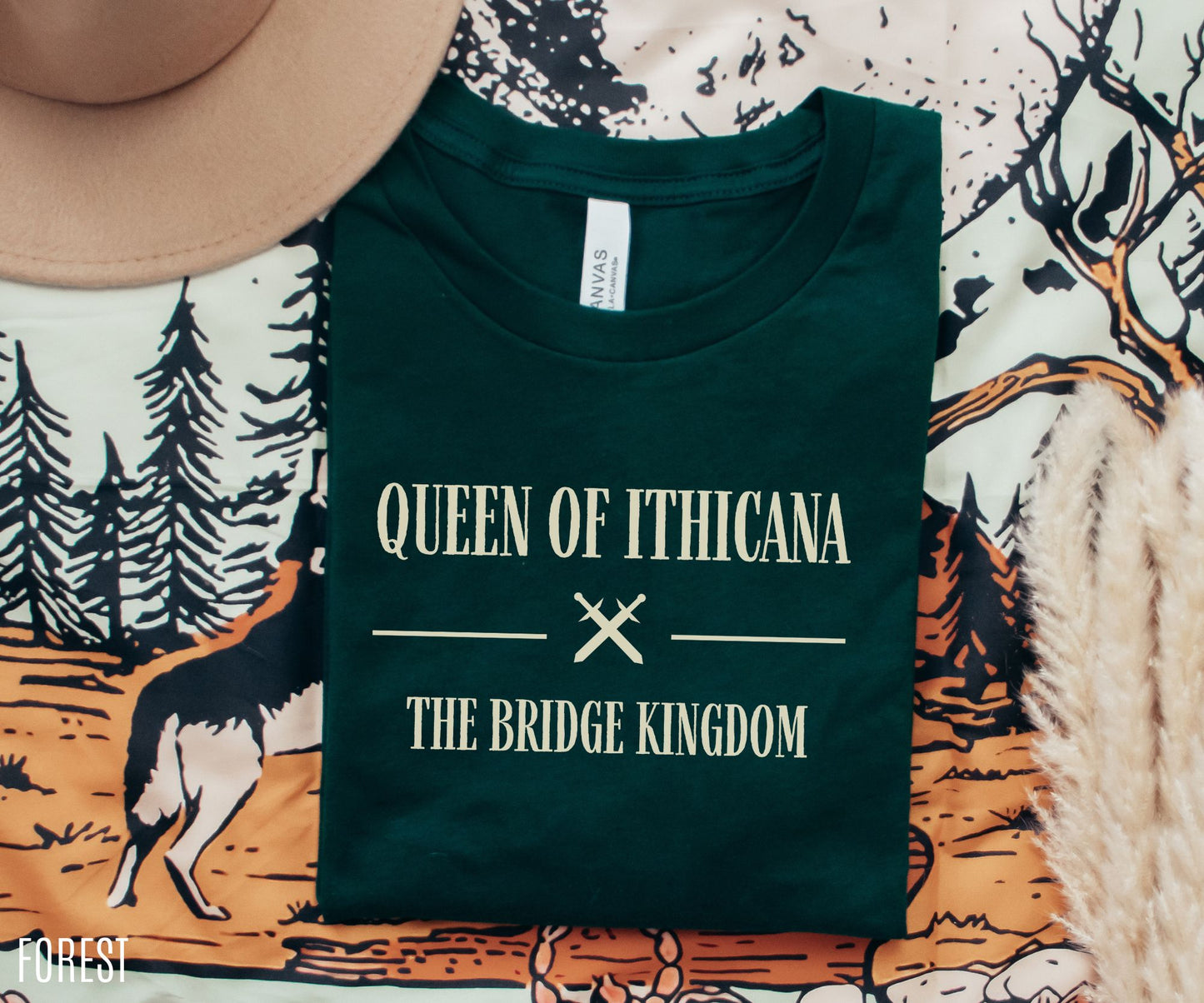 Queen of Ithicana The Bridge Kingdom Shirt - TheLibraryCloset