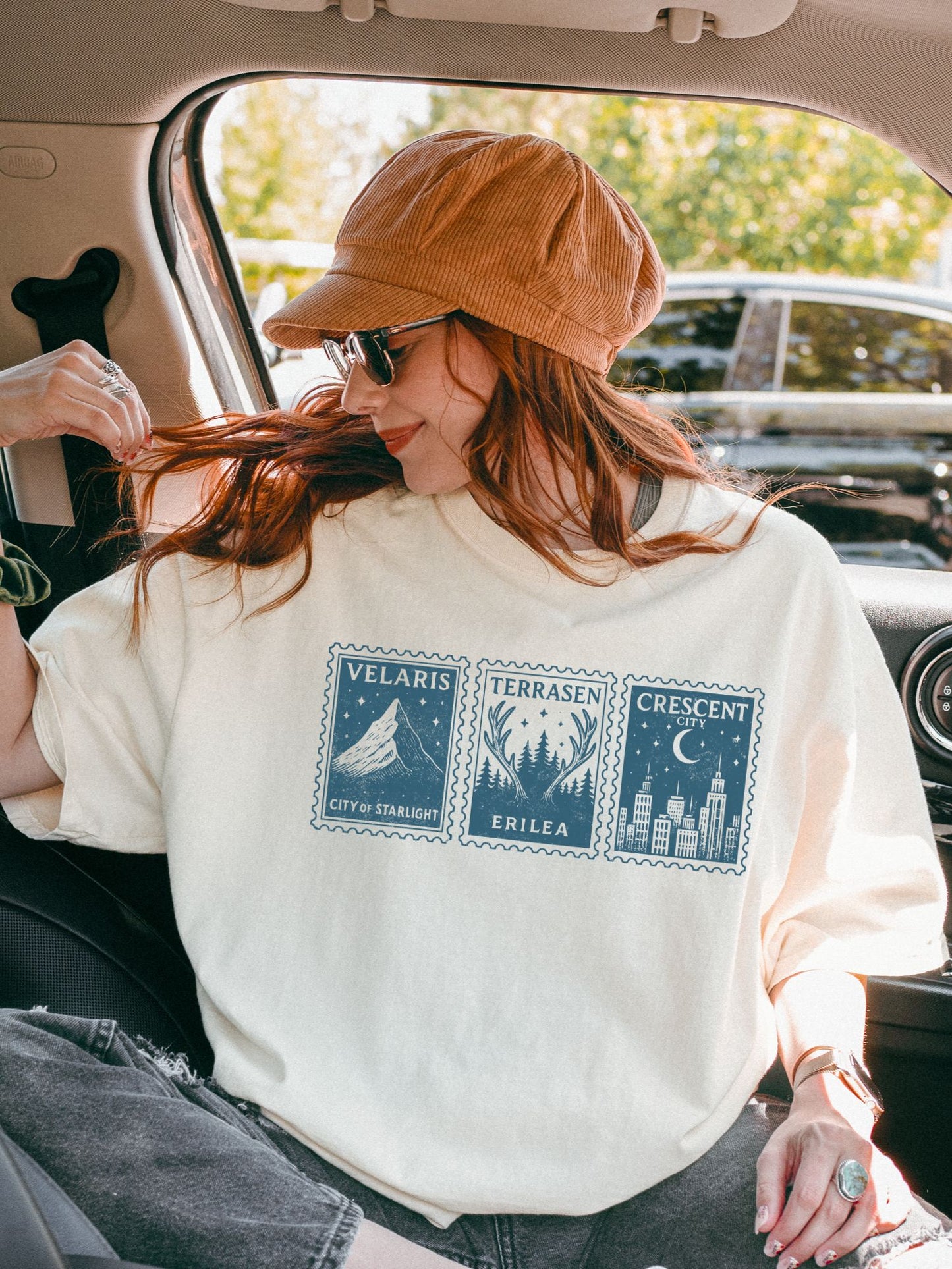 Sarah J Maas Stamps shirt | ACOTAR Merch