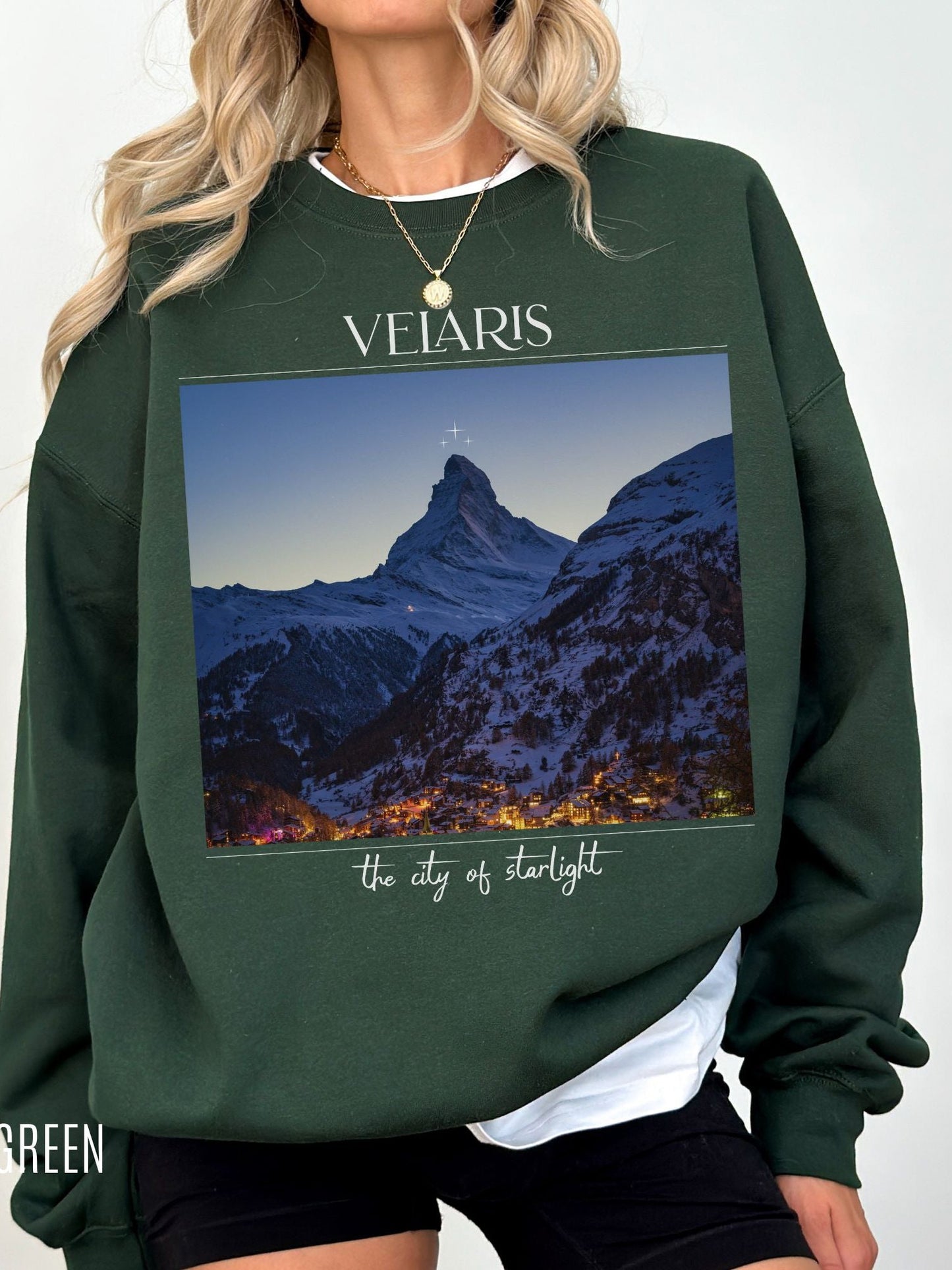 Velaris City of Starlight Sweatshirt | ACOTAR Merch - TheLibraryCloset
