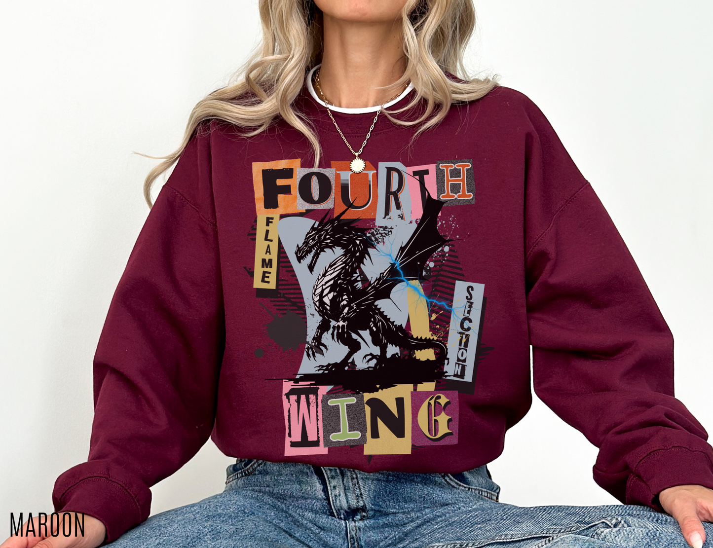 Fourth Wing Sweatshirt - TheLibraryCloset
