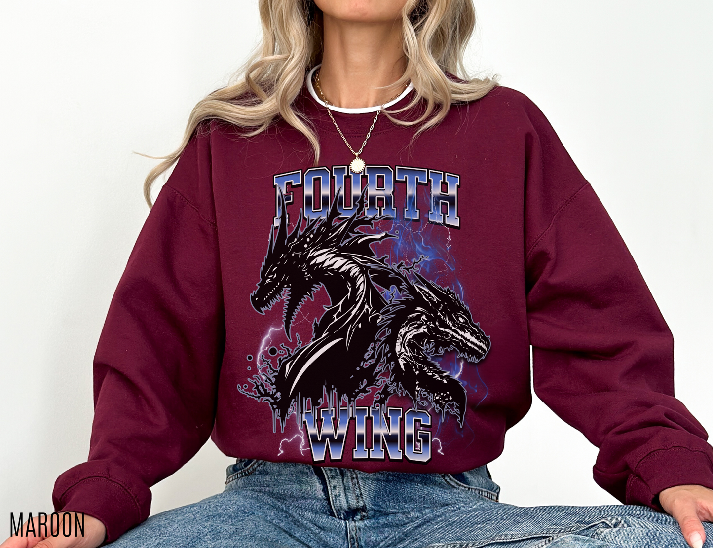 Fourth Wing Sweatshirt - TheLibraryCloset