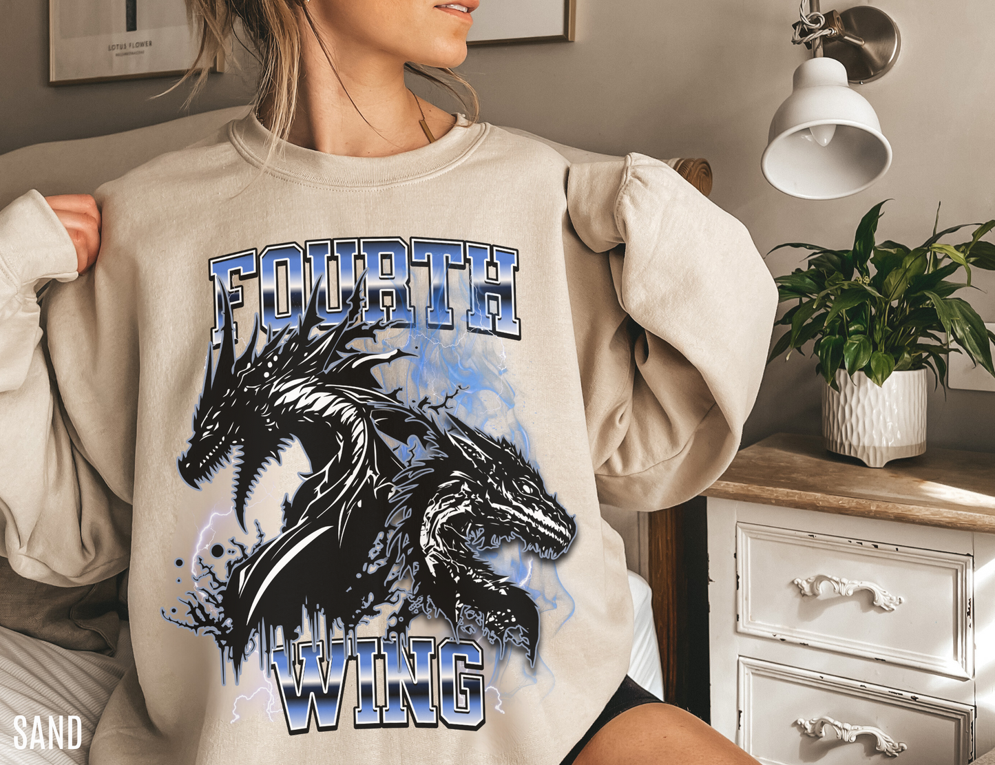 Fourth Wing Sweatshirt - TheLibraryCloset