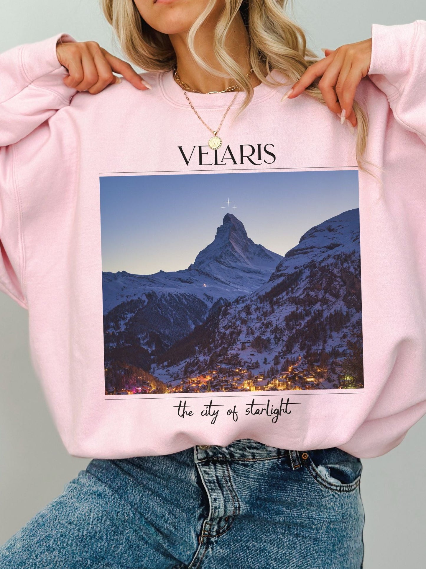 Velaris City of Starlight Sweatshirt | ACOTAR Merch - TheLibraryCloset