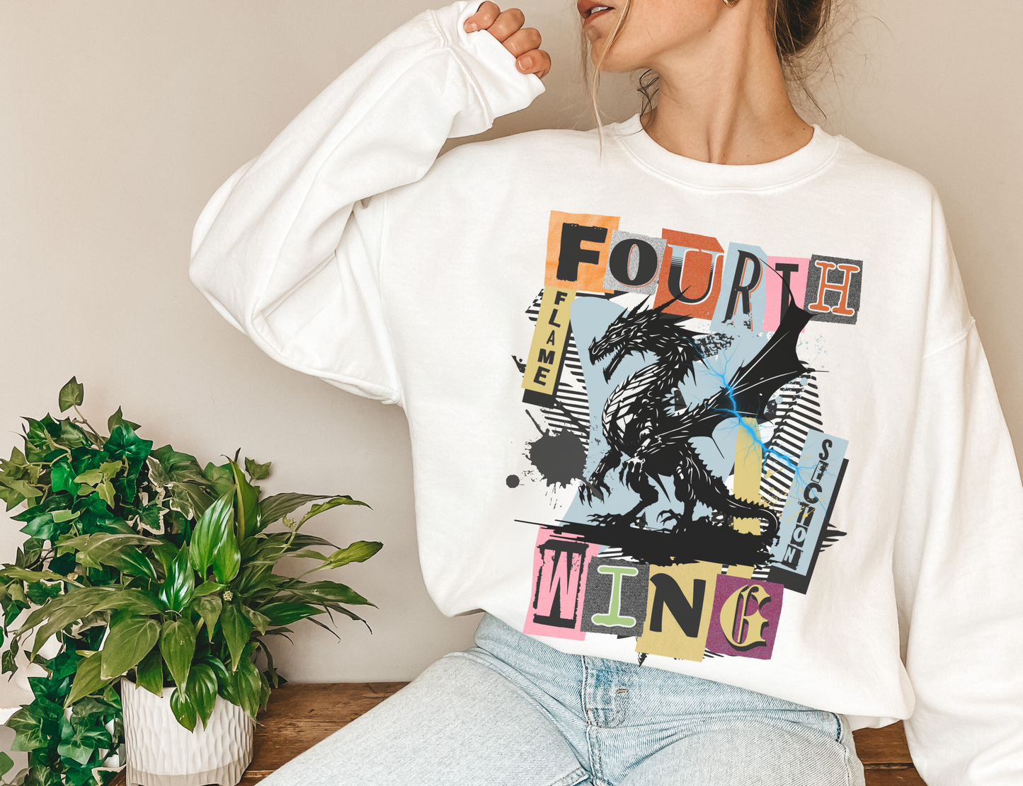 Fourth Wing Sweatshirt - TheLibraryCloset
