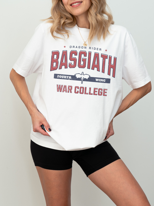 Dragon Rider Basgiath War College Shirt | Fourth Wing Merch