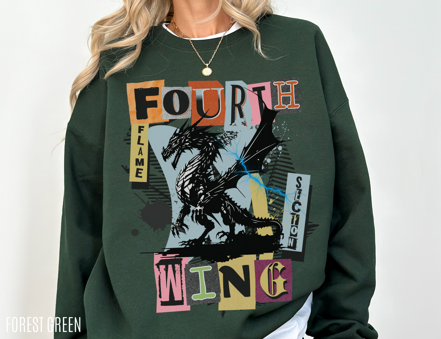 Fourth Wing Sweatshirt - TheLibraryCloset