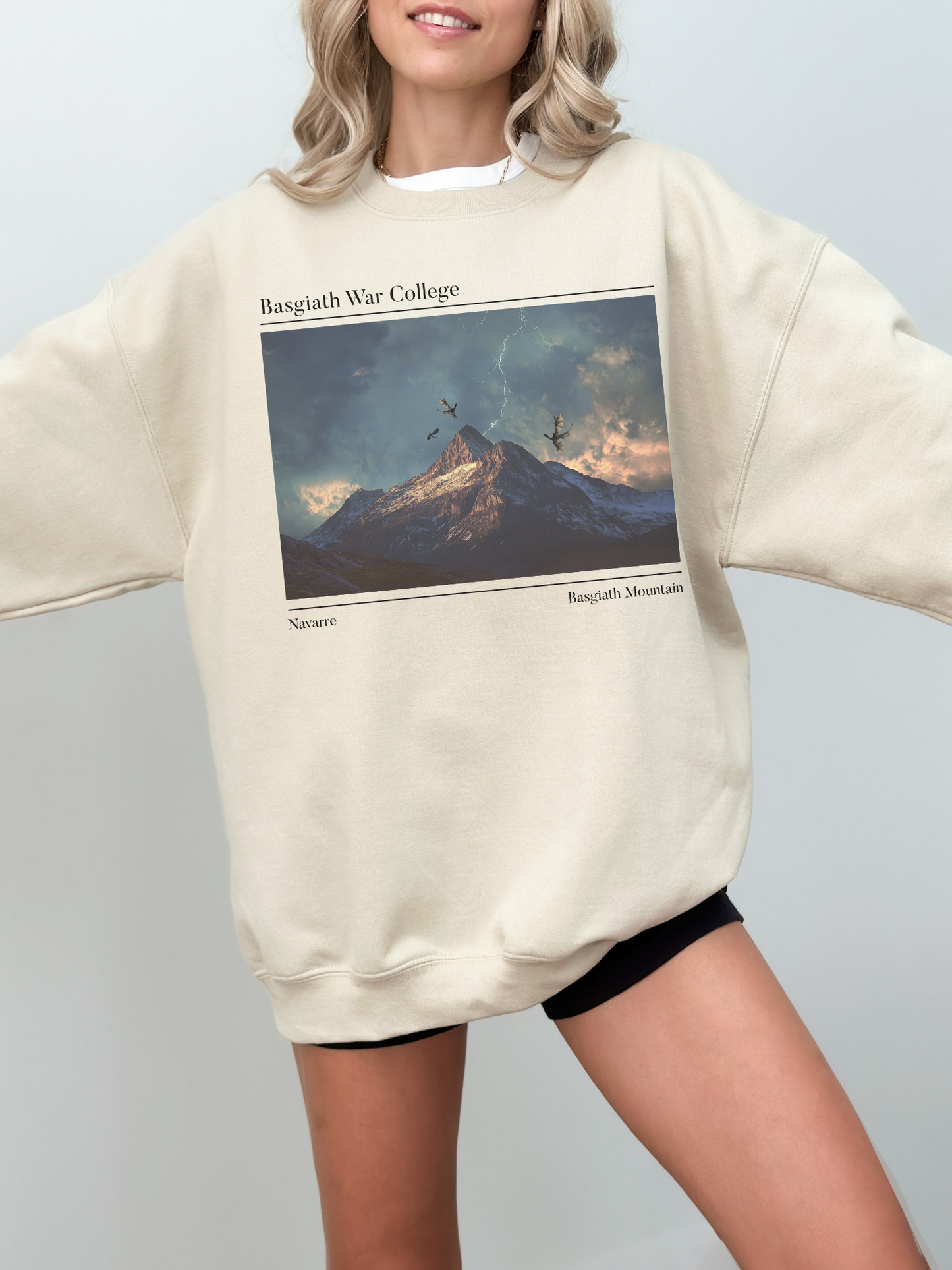 Basgiath War College Sweatshirt | Fourth Wing Merch