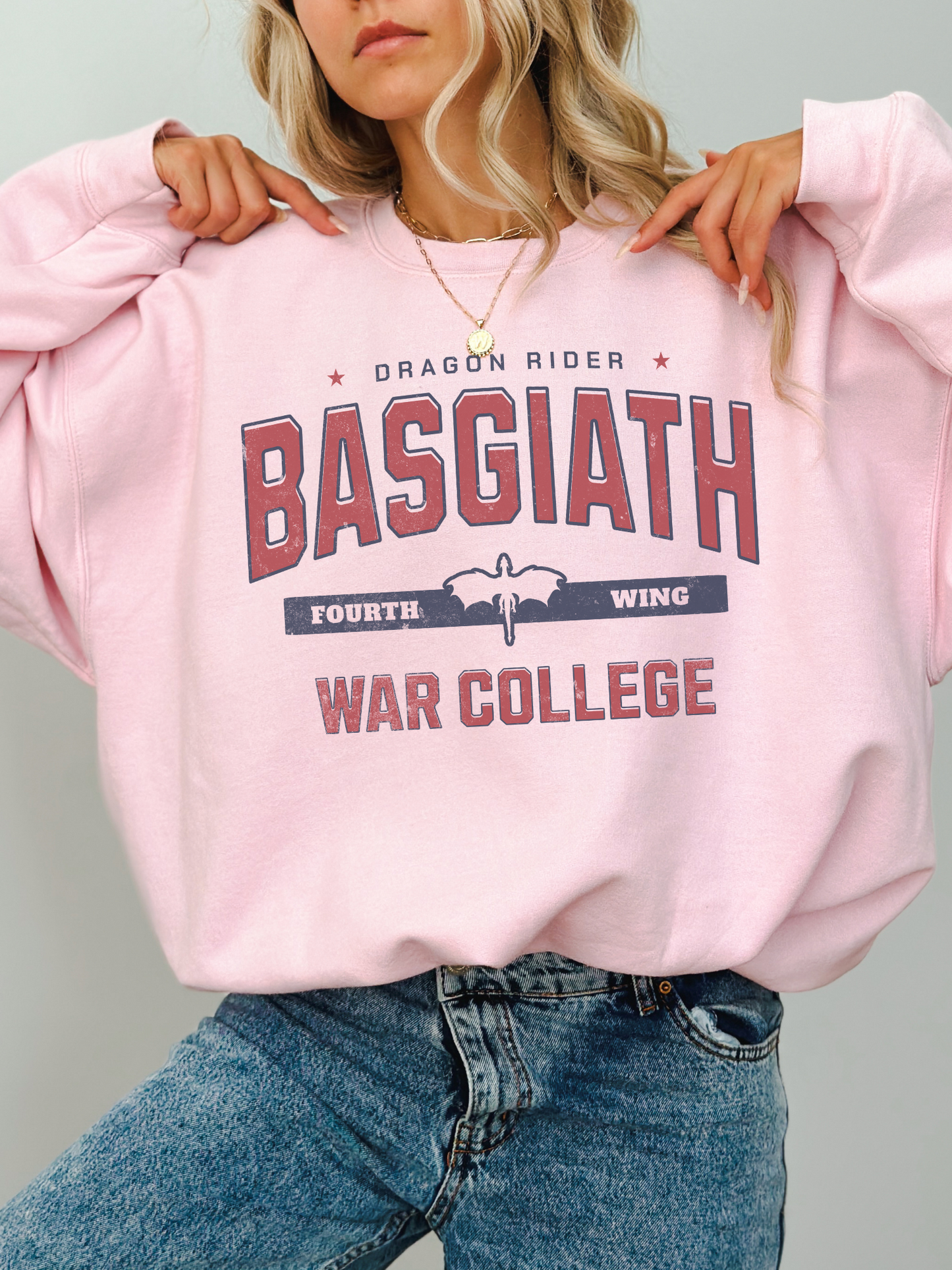 Dragon Rider Basgiath War College Sweatshirt | Fourth Wing Merch