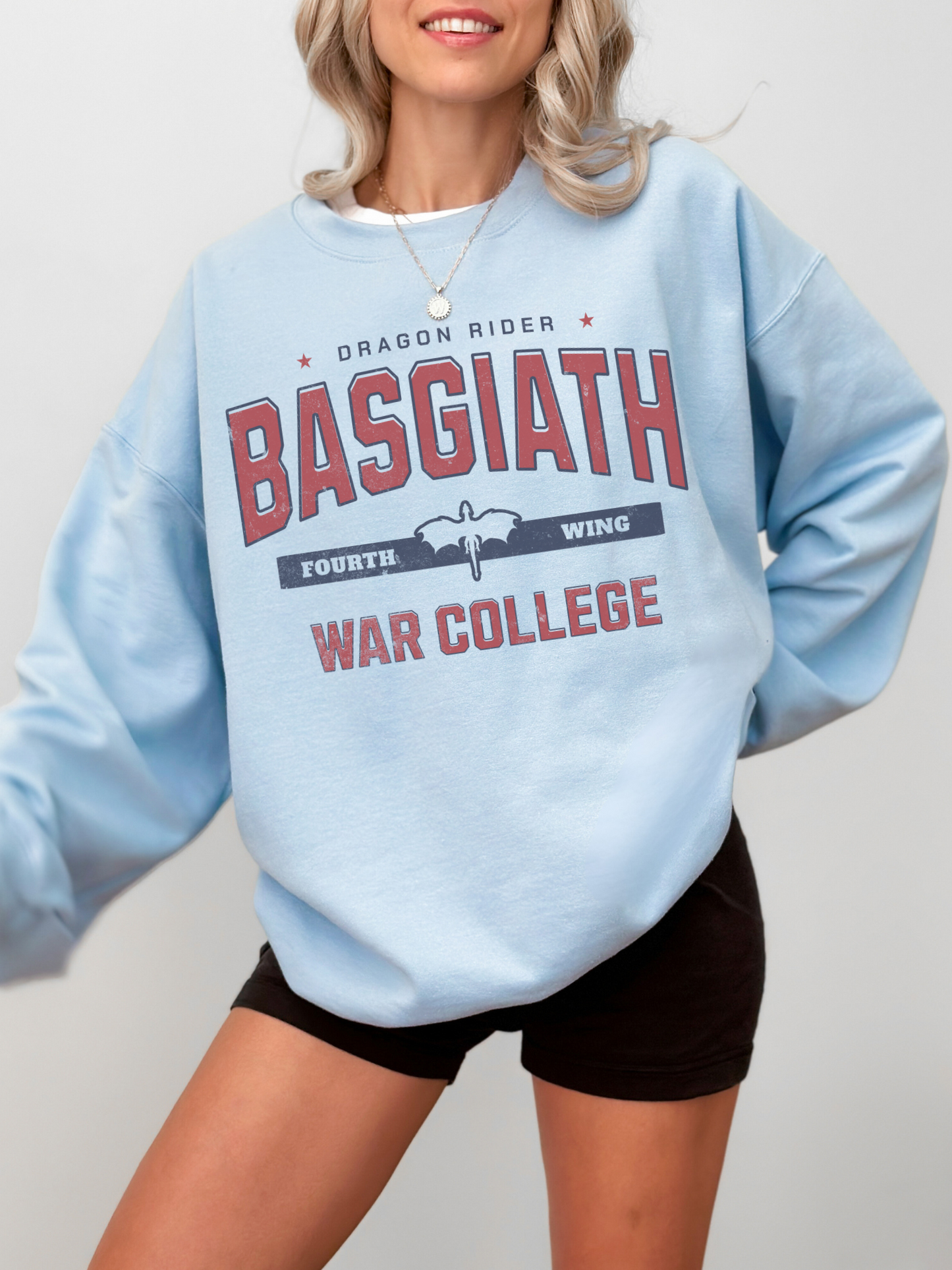 Dragon Rider Basgiath War College Sweatshirt | Fourth Wing Merch