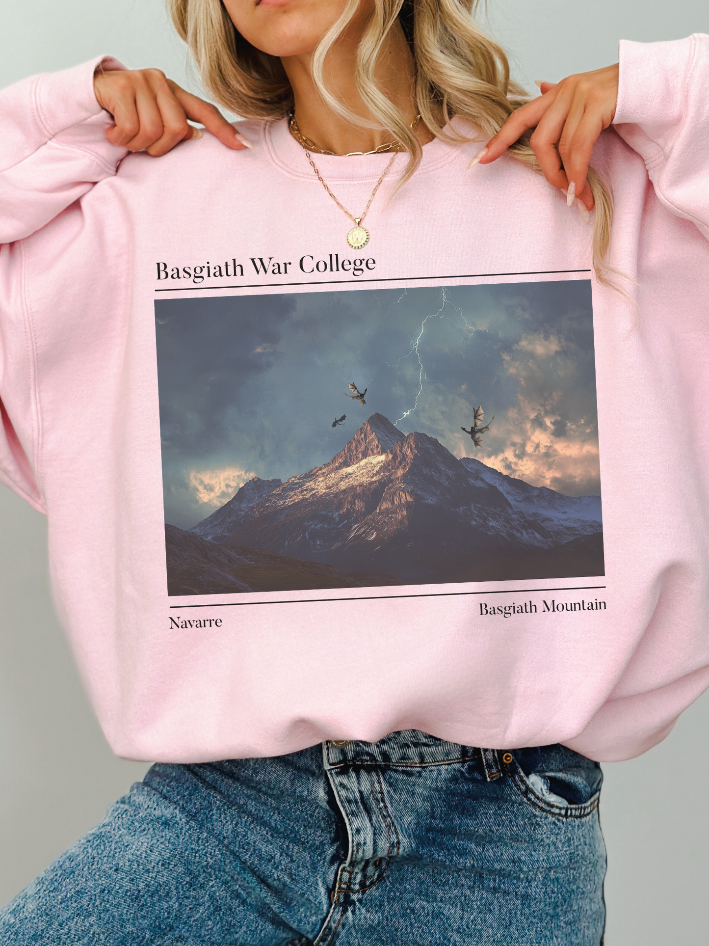 Basgiath War College Sweatshirt | Fourth Wing Merch