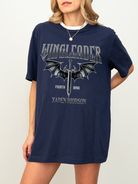 Wingleader Shirt | Fourth Wing Merch