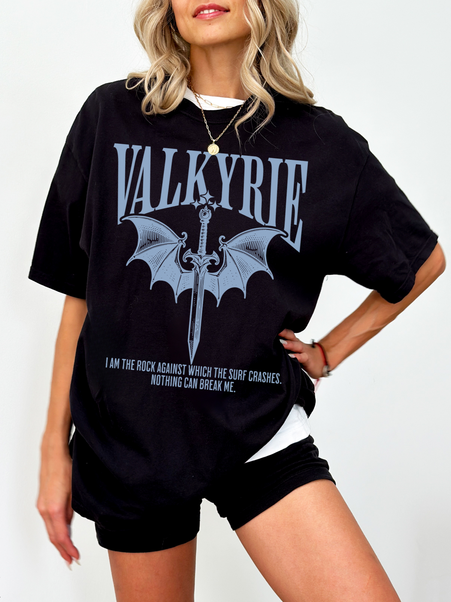 Valkyrie Comfort Colors Shirt | A Court of Silver Flames, ACOTAR Merch - TheLibraryCloset