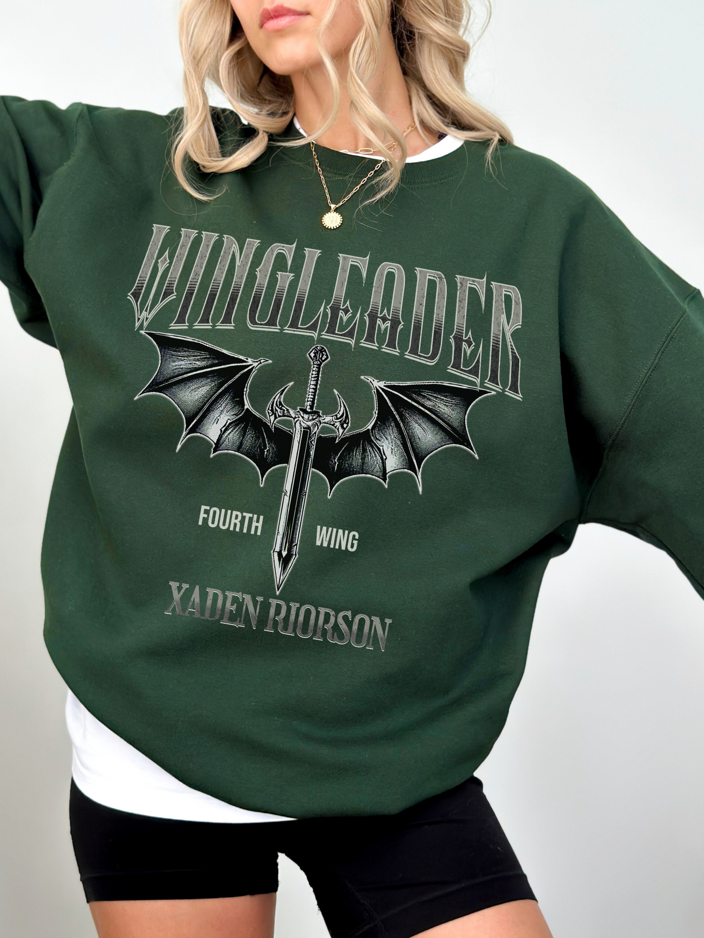 Wingleader Sweatshirt | Fourth Wing Merch