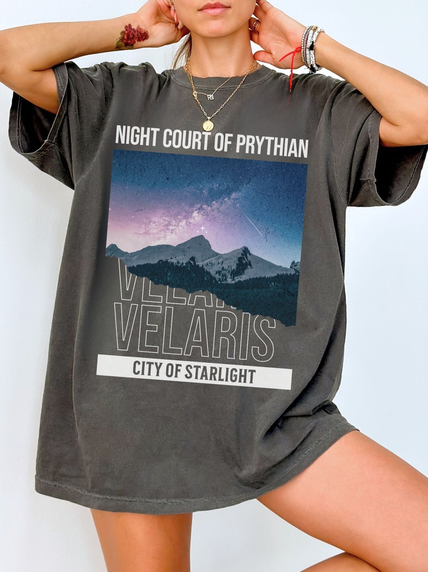 Velaris Night Court of Prythian Shirt | ACOTAR Merch - TheLibraryCloset