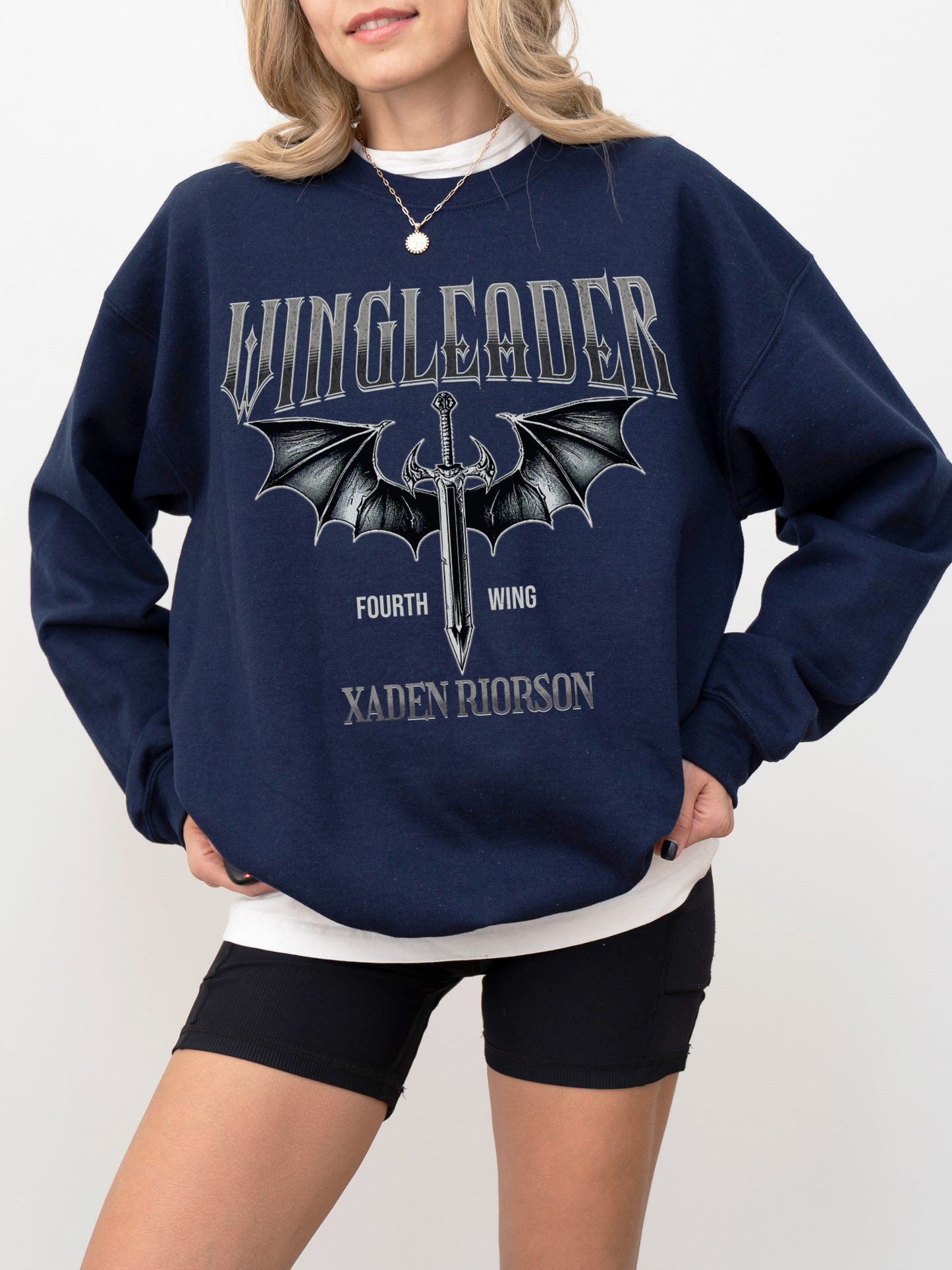 Wingleader Sweatshirt | Fourth Wing Merch