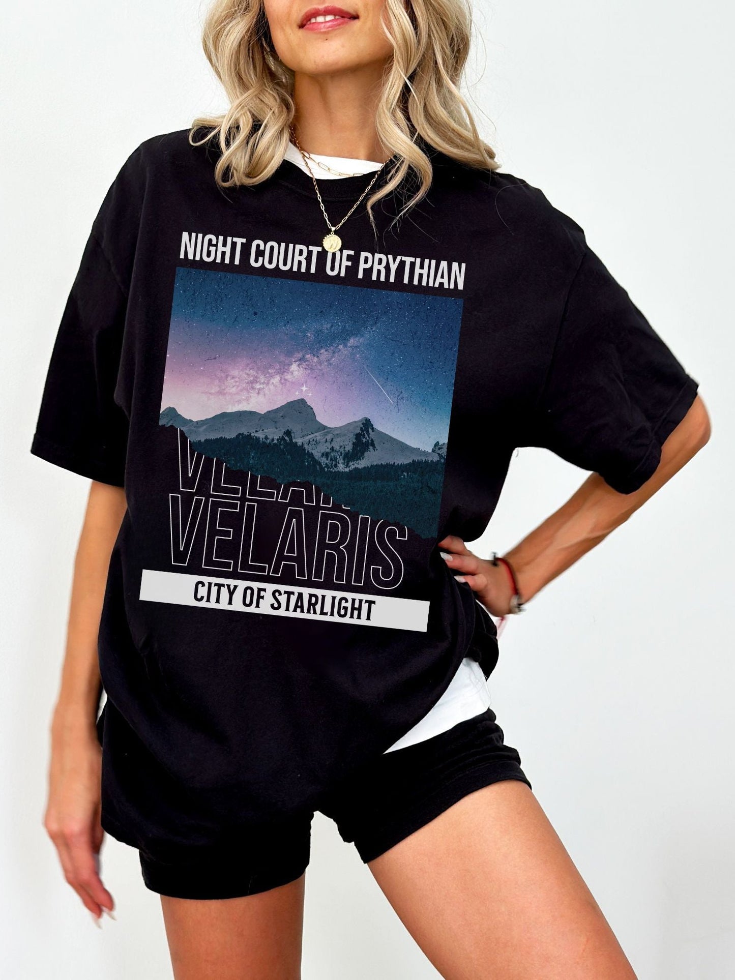 Velaris Night Court of Prythian Shirt | ACOTAR Merch - TheLibraryCloset