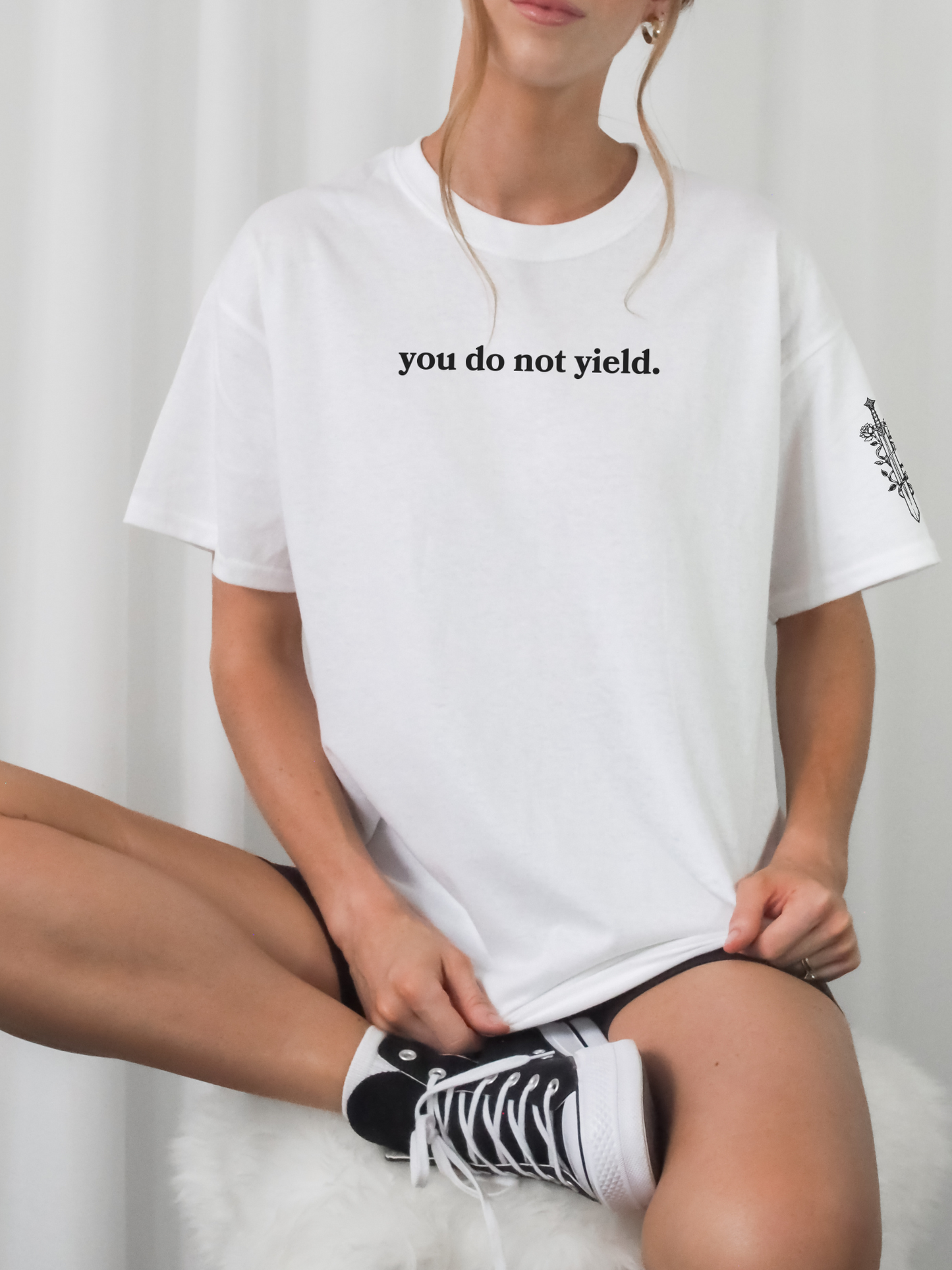 You do not yield Throne of Glass Shirt | Throne of Glass Merch