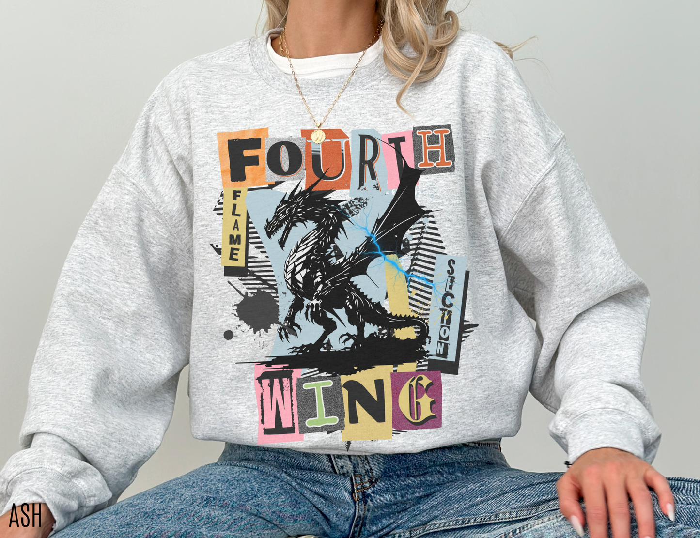 Fourth Wing Sweatshirt - TheLibraryCloset
