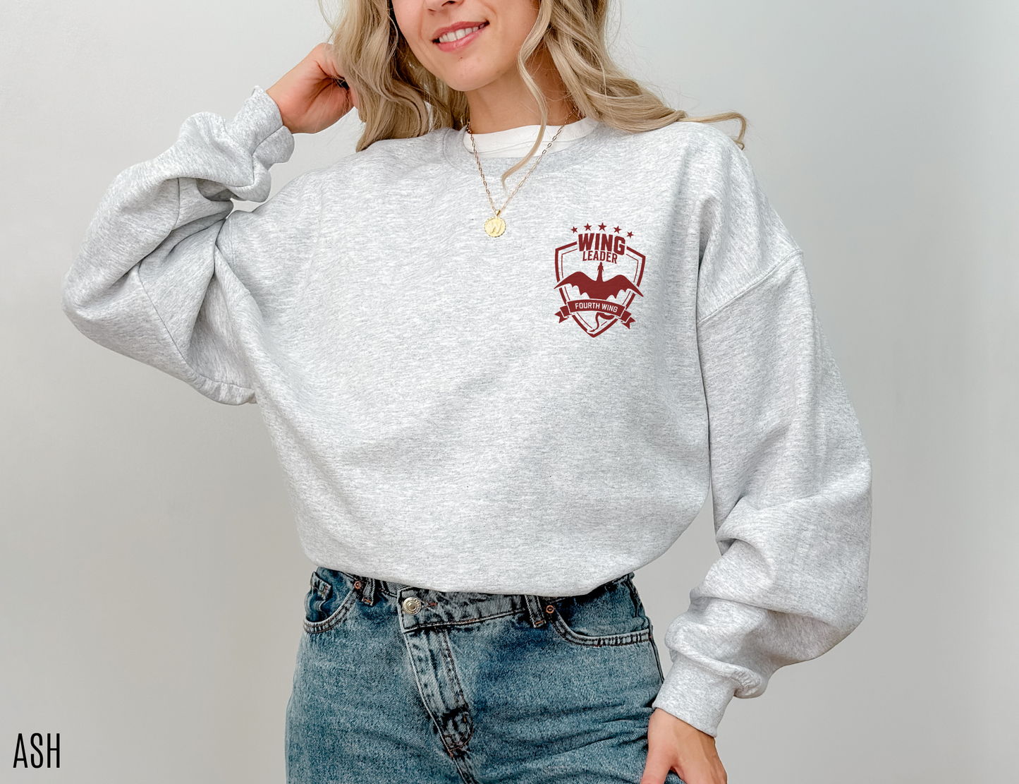 Wing Leader Sweatshirt | Fourth Wing Merch - TheLibraryCloset