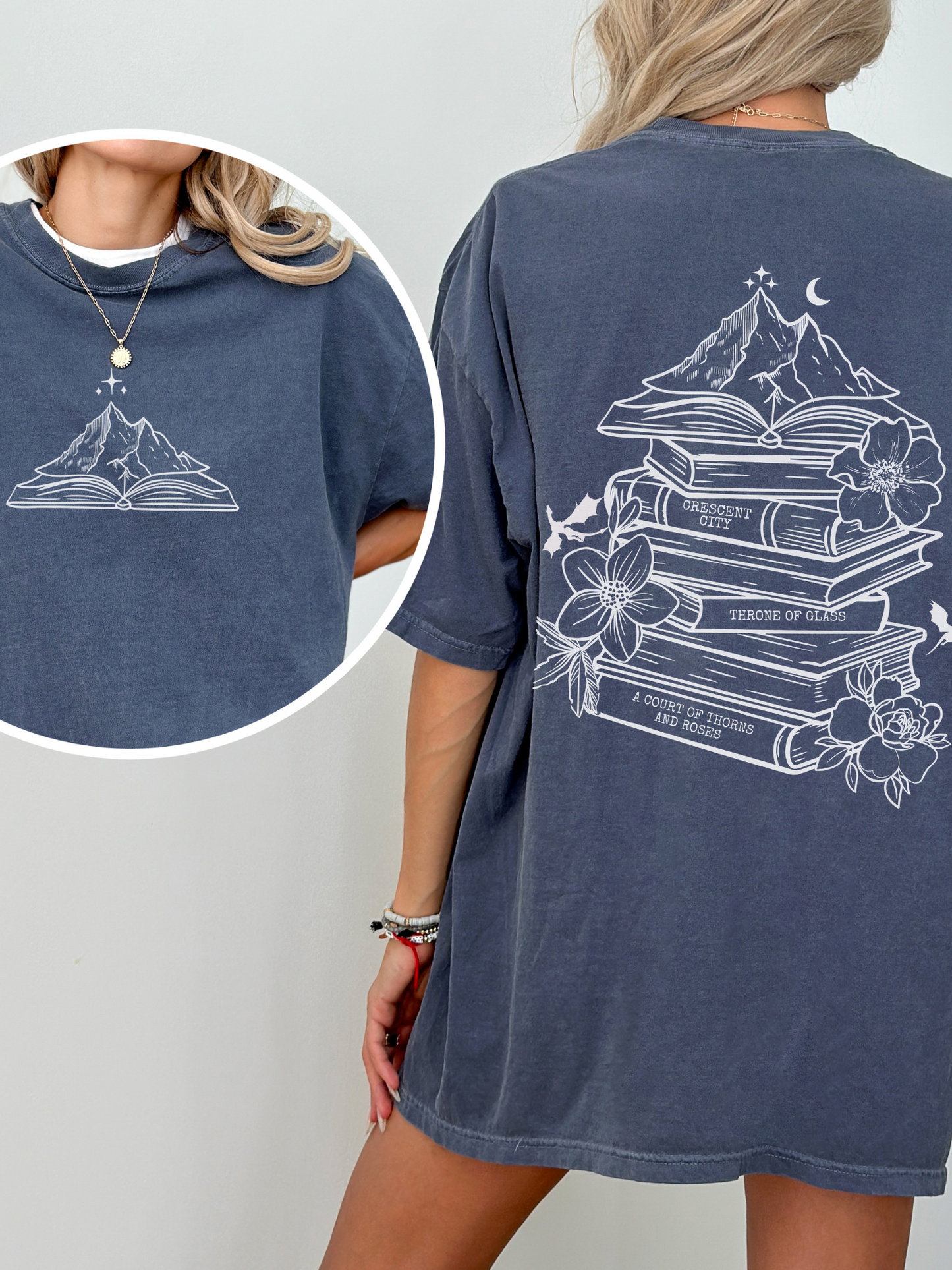 Sarah J Maas Book Stack | ACOTAR Merch - TheLibraryCloset