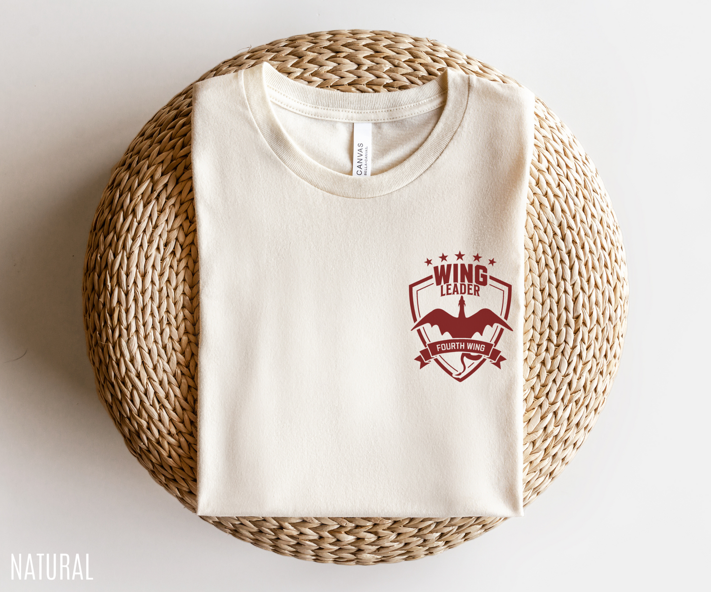 Wing Leader Shirt | Fourth Wing Merch - TheLibraryCloset