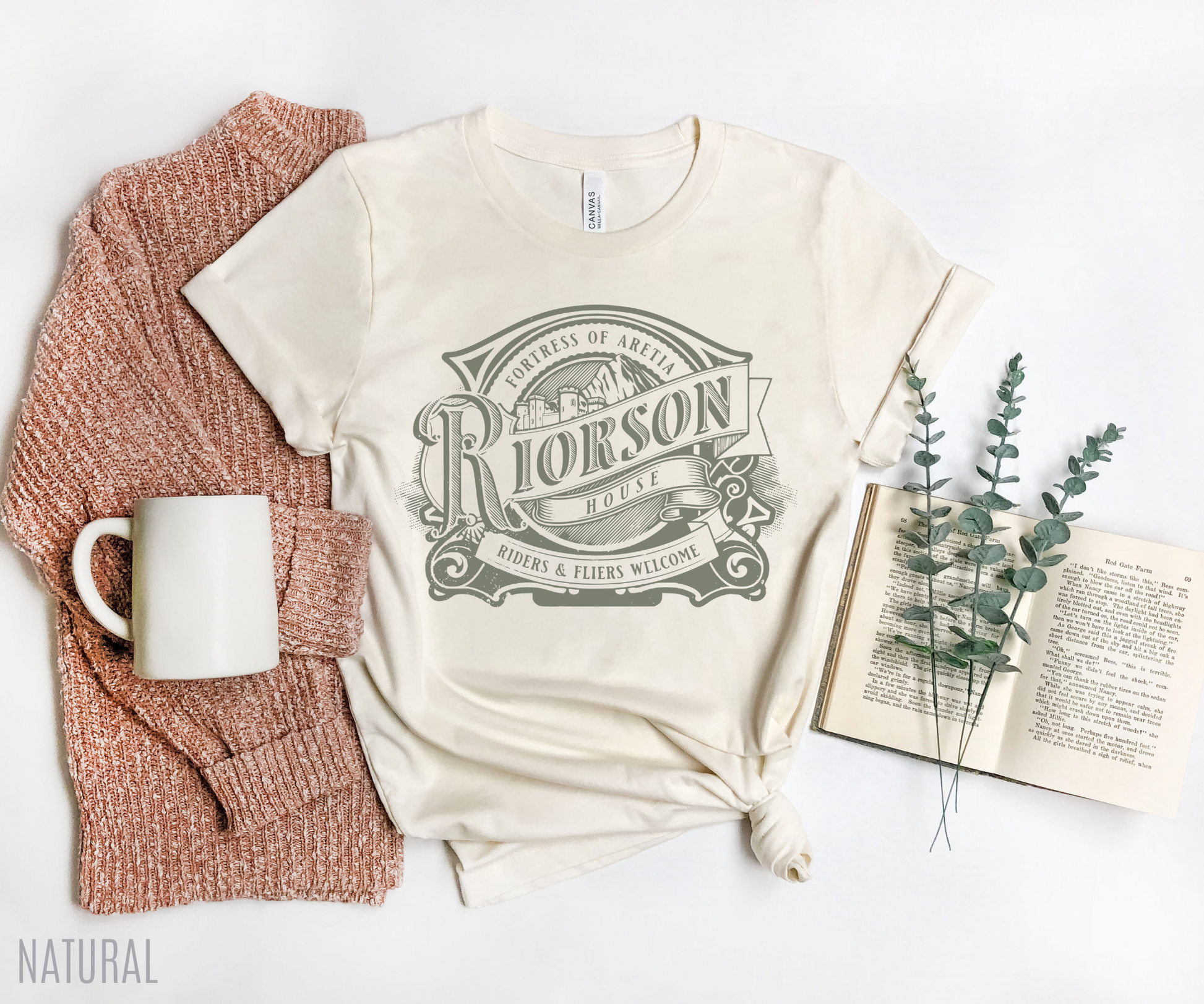 Riorson House Shirt | Fourth Wing Merch - TheLibraryCloset