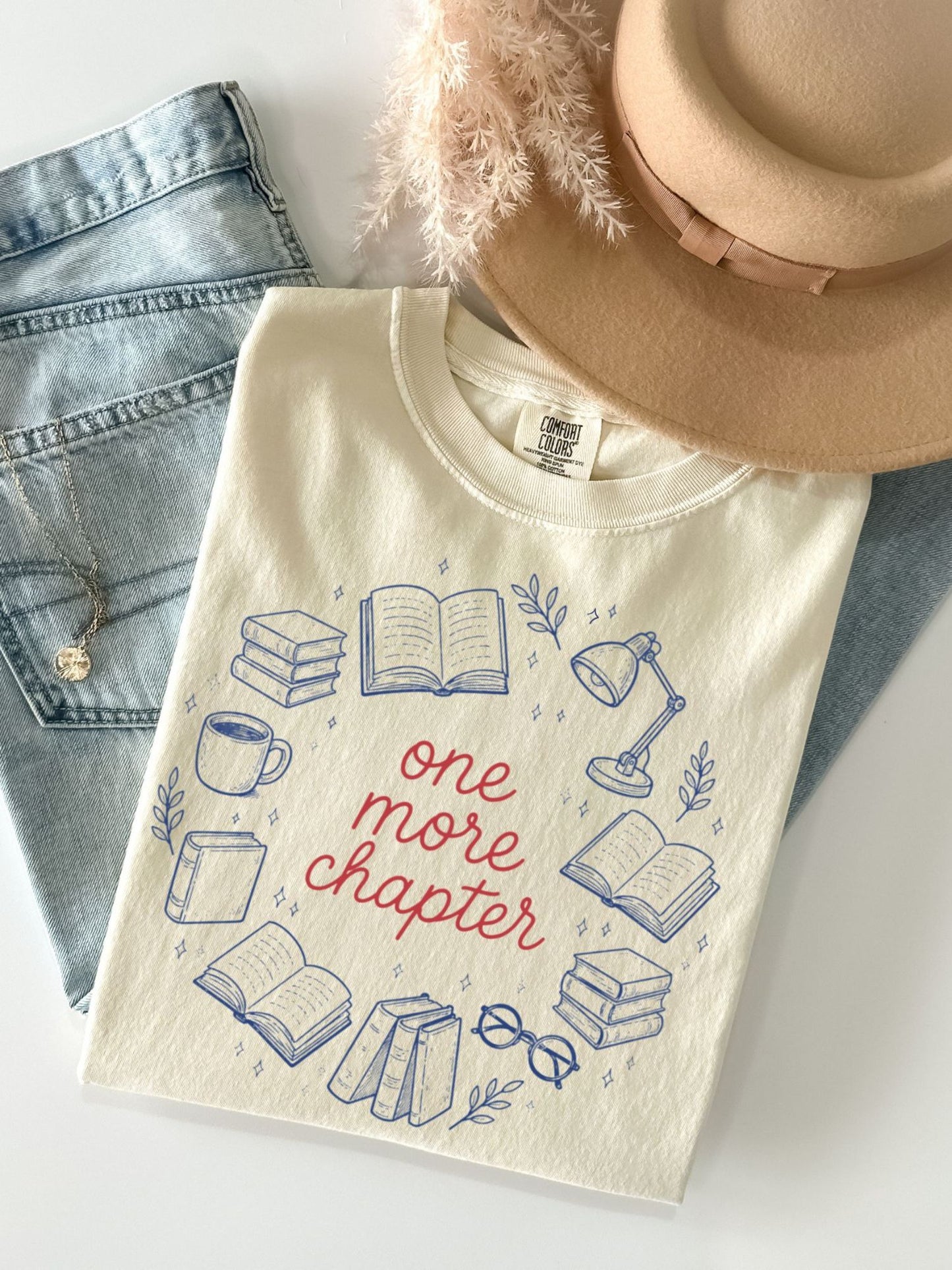 One More Chapter Collage Shirt | Book Lover Gift for Her