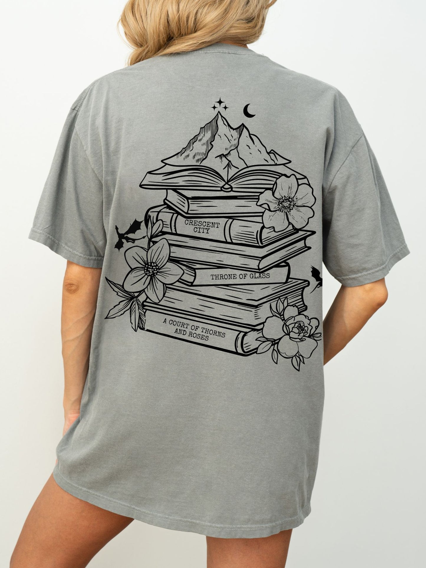 Sarah J Maas Book Stack | ACOTAR Merch - TheLibraryCloset