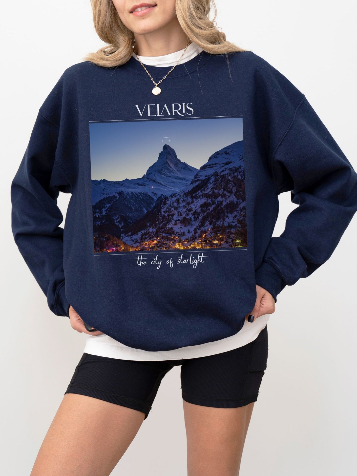 Velaris City of Starlight Sweatshirt | ACOTAR Merch - TheLibraryCloset