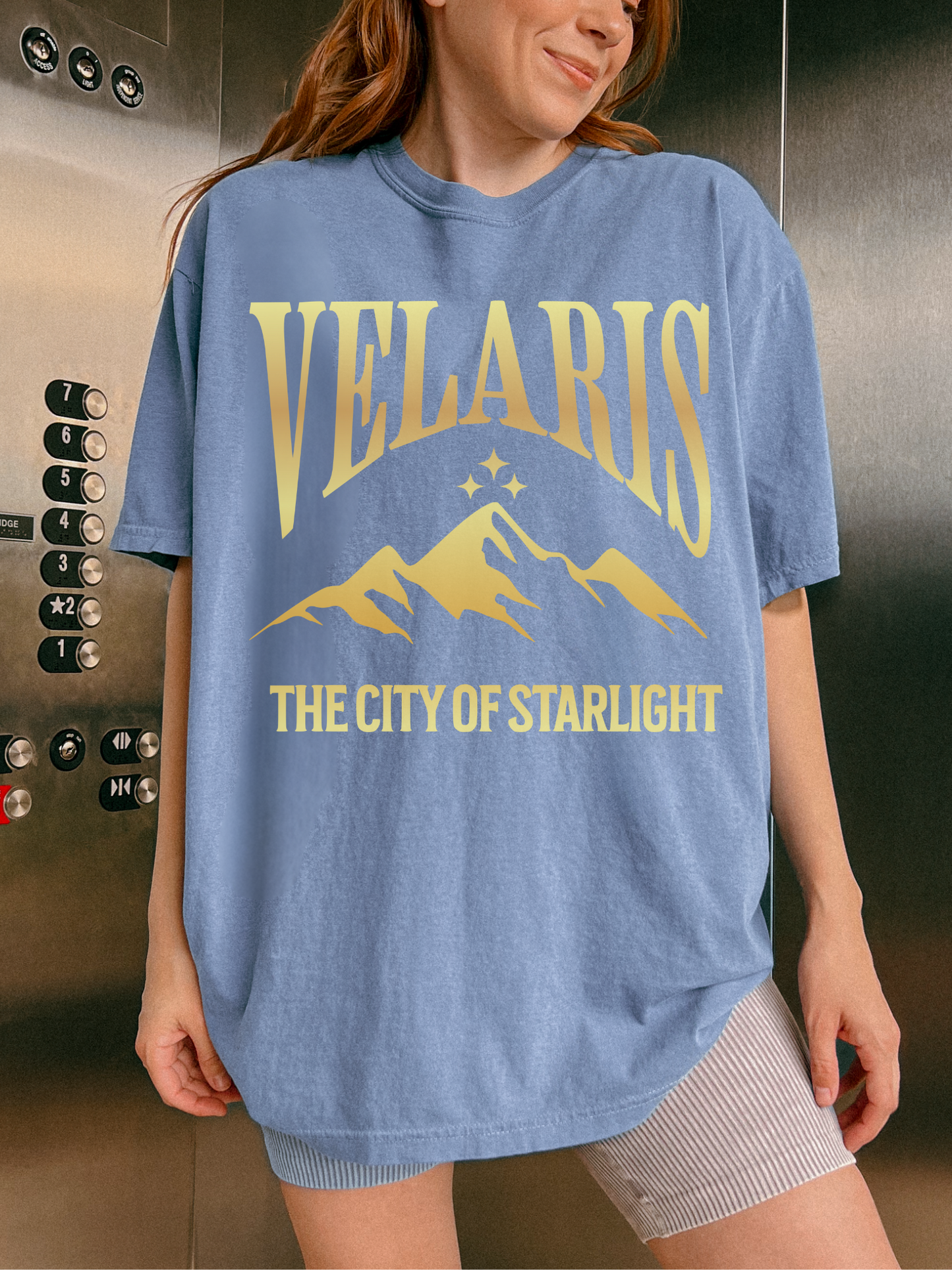 Velaris Comfort Colors Shirt | ACOTAR Merch