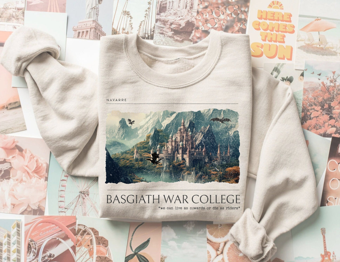 Basgiath War College Fourth Wing Sweatshirt - TheLibraryCloset
