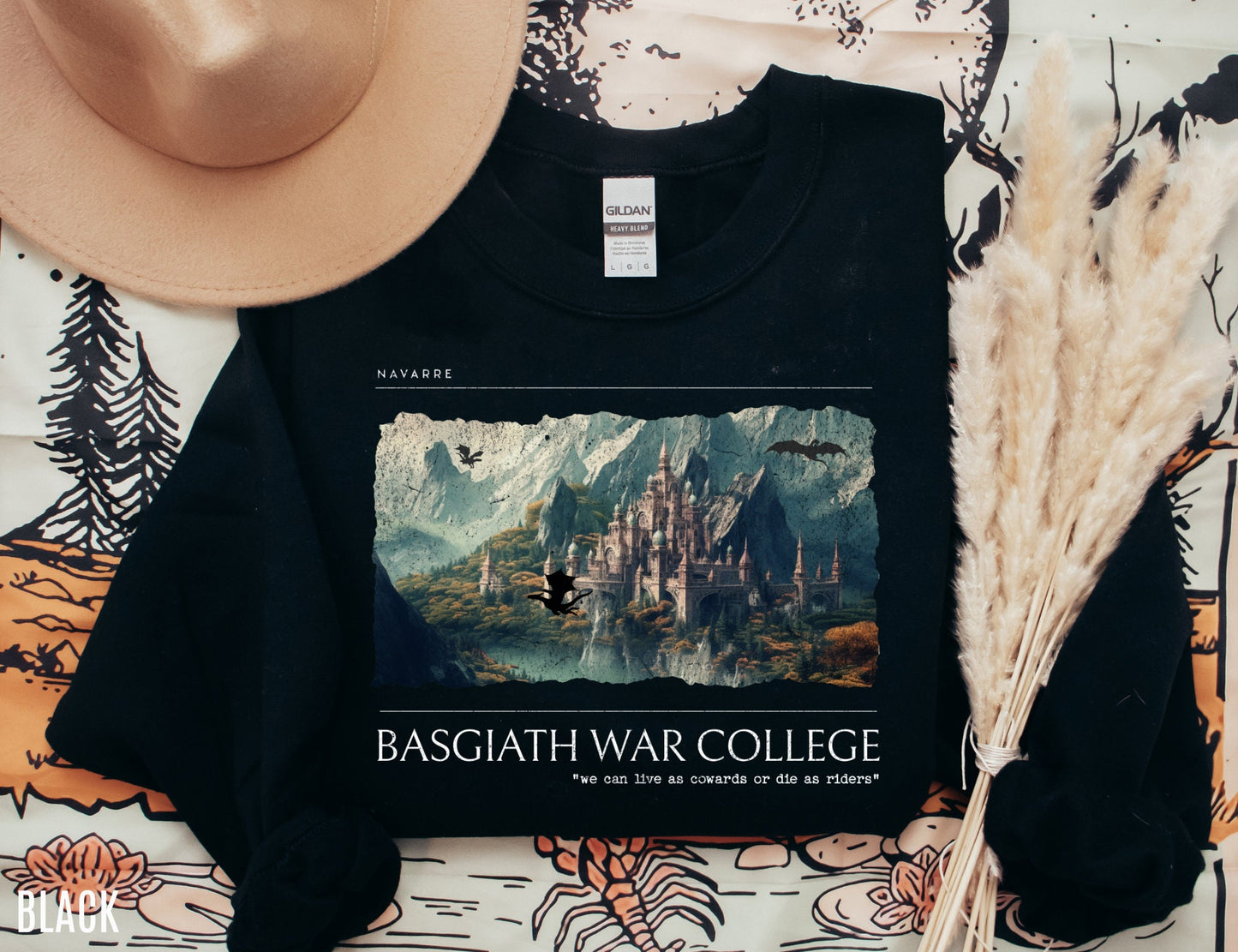 Basgiath War College Fourth Wing Sweatshirt - TheLibraryCloset