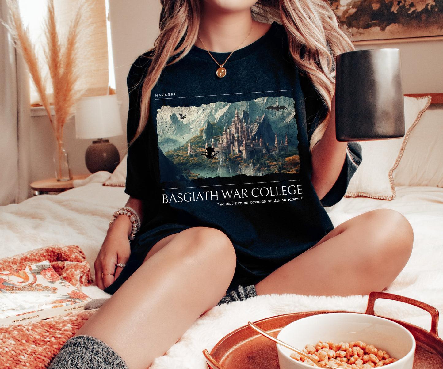 Basgiath War College Shirt | Fourth Wing Merch - TheLibraryCloset