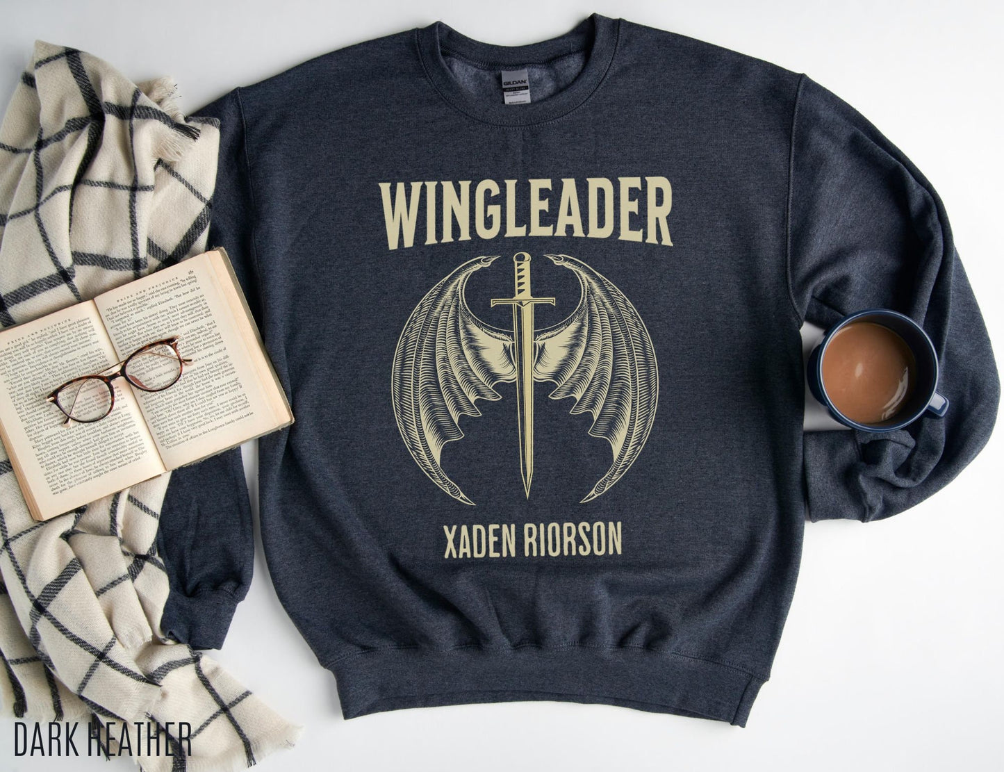 Wing Leader Sweatshirt | Fourth Wing Merch - TheLibraryCloset