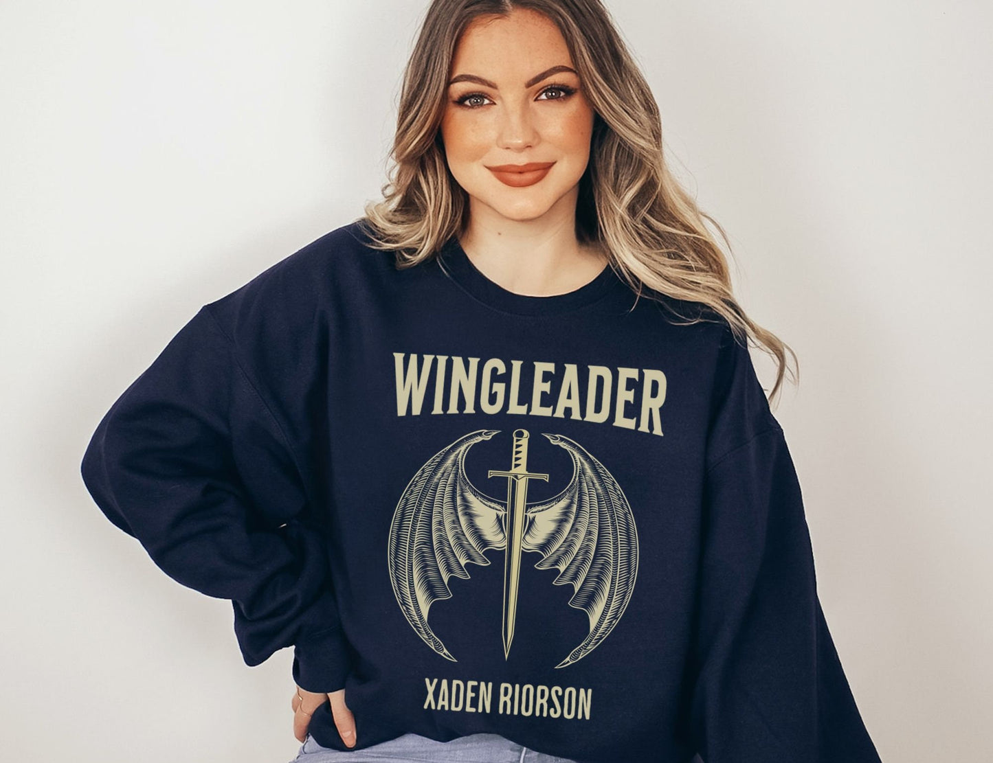 Wing Leader Sweatshirt | Fourth Wing Merch - TheLibraryCloset