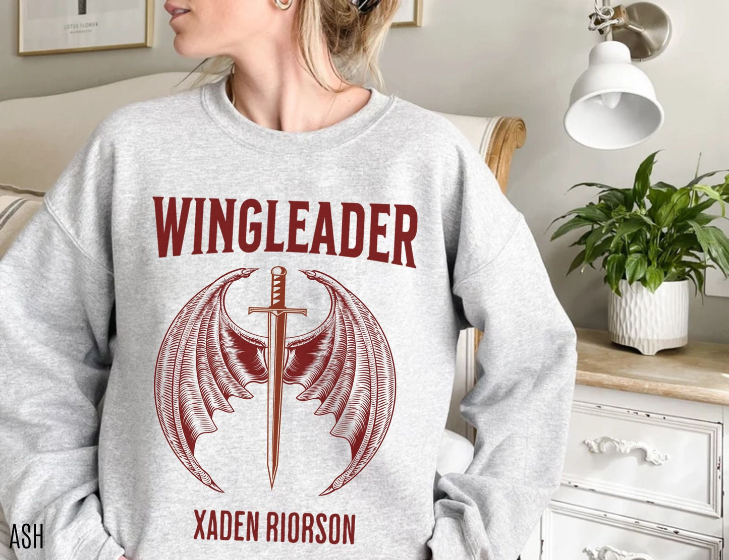Wing Leader Sweatshirt | Fourth Wing Merch - TheLibraryCloset