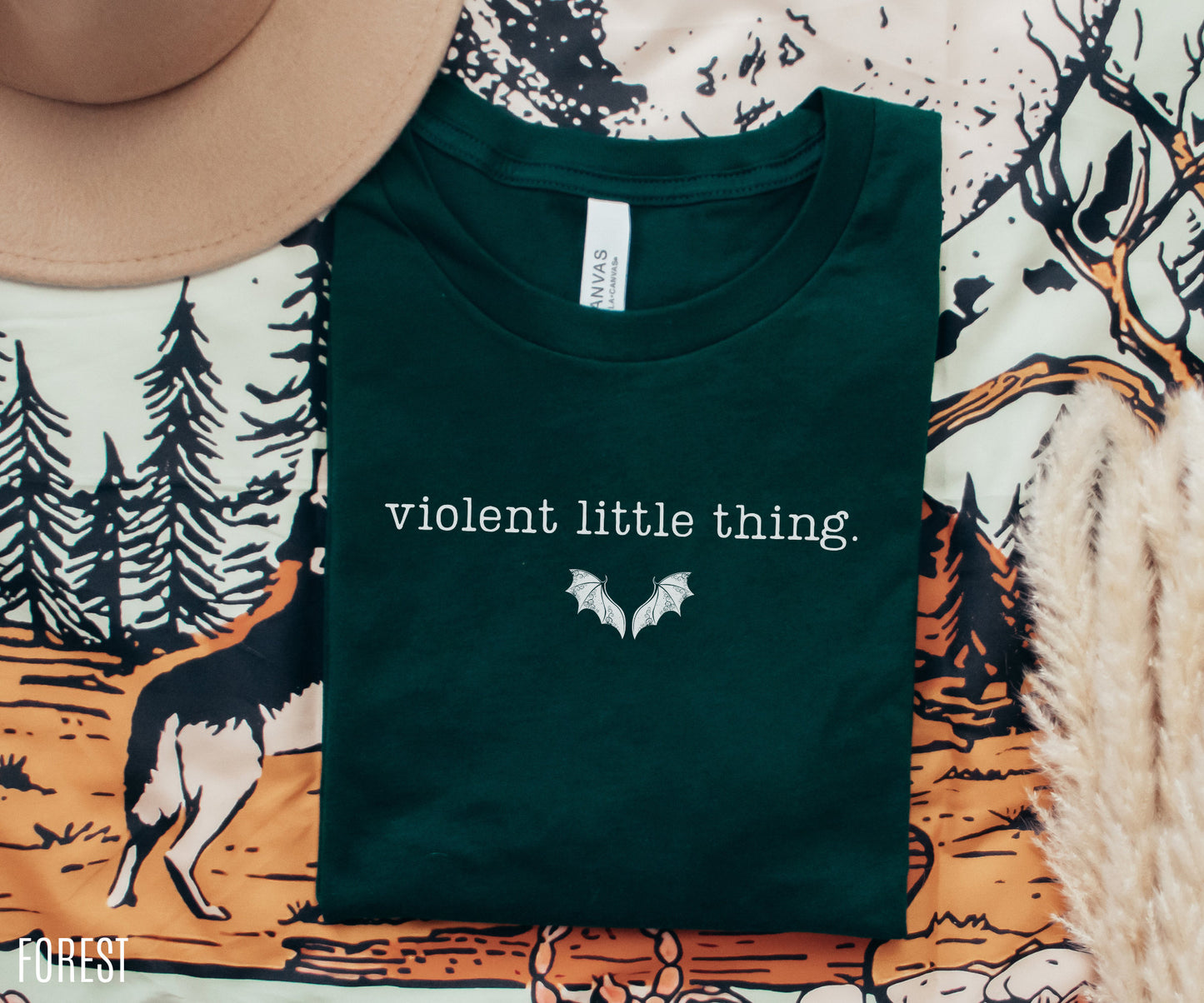 Violent Little Thing Shirt | Fourth Wing Merch - TheLibraryCloset