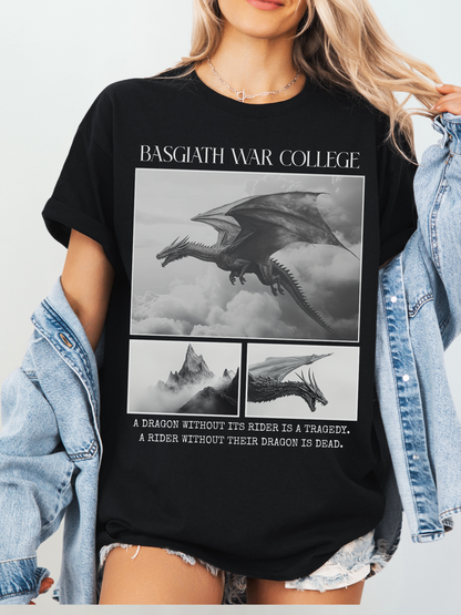 Basgiath War College Dragons Shirt | Fourth Wing Merch