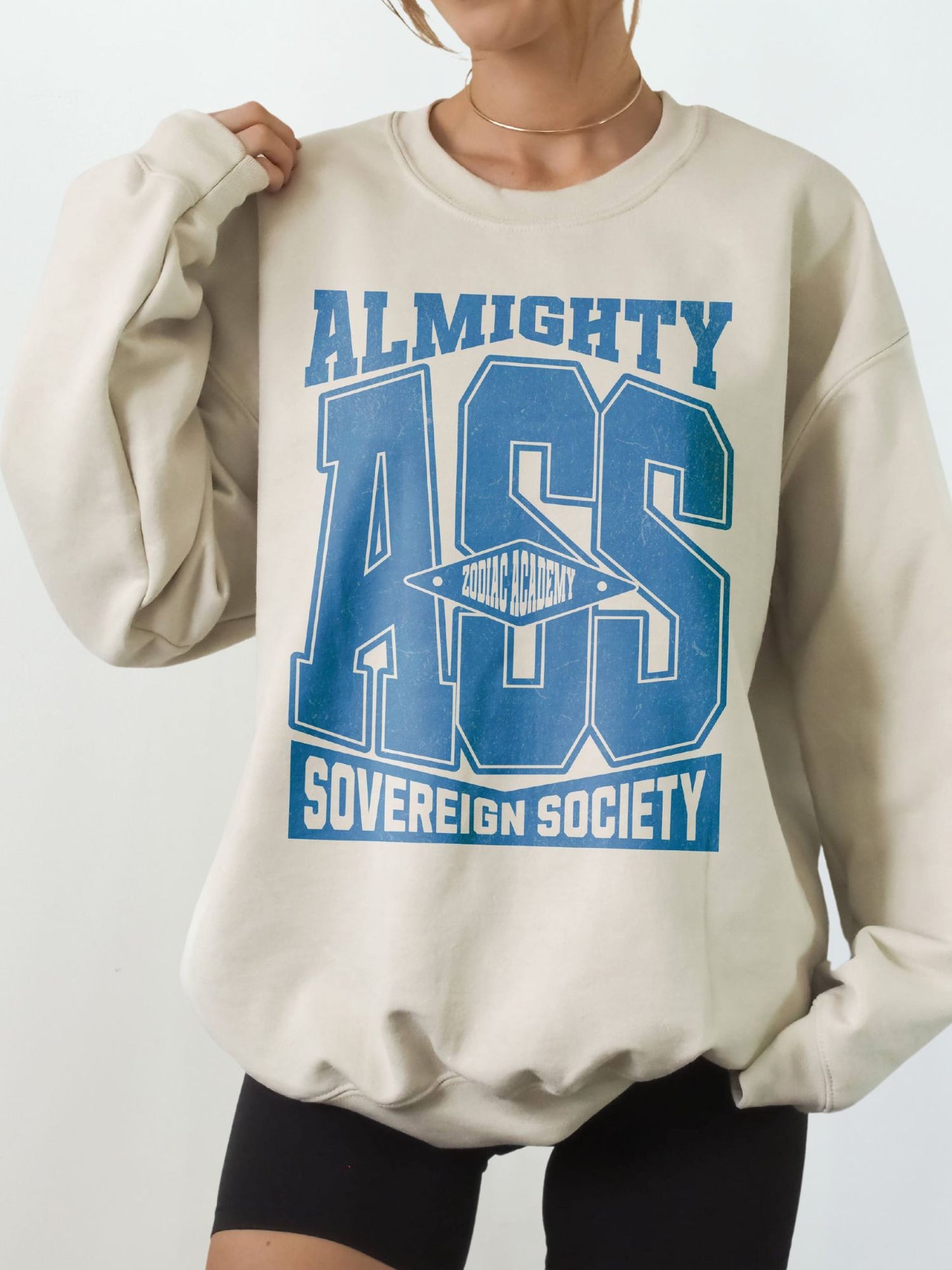 Zodiac Academy Almighty Sovereign Society Sweatshirt | Zodiac Academy Merch