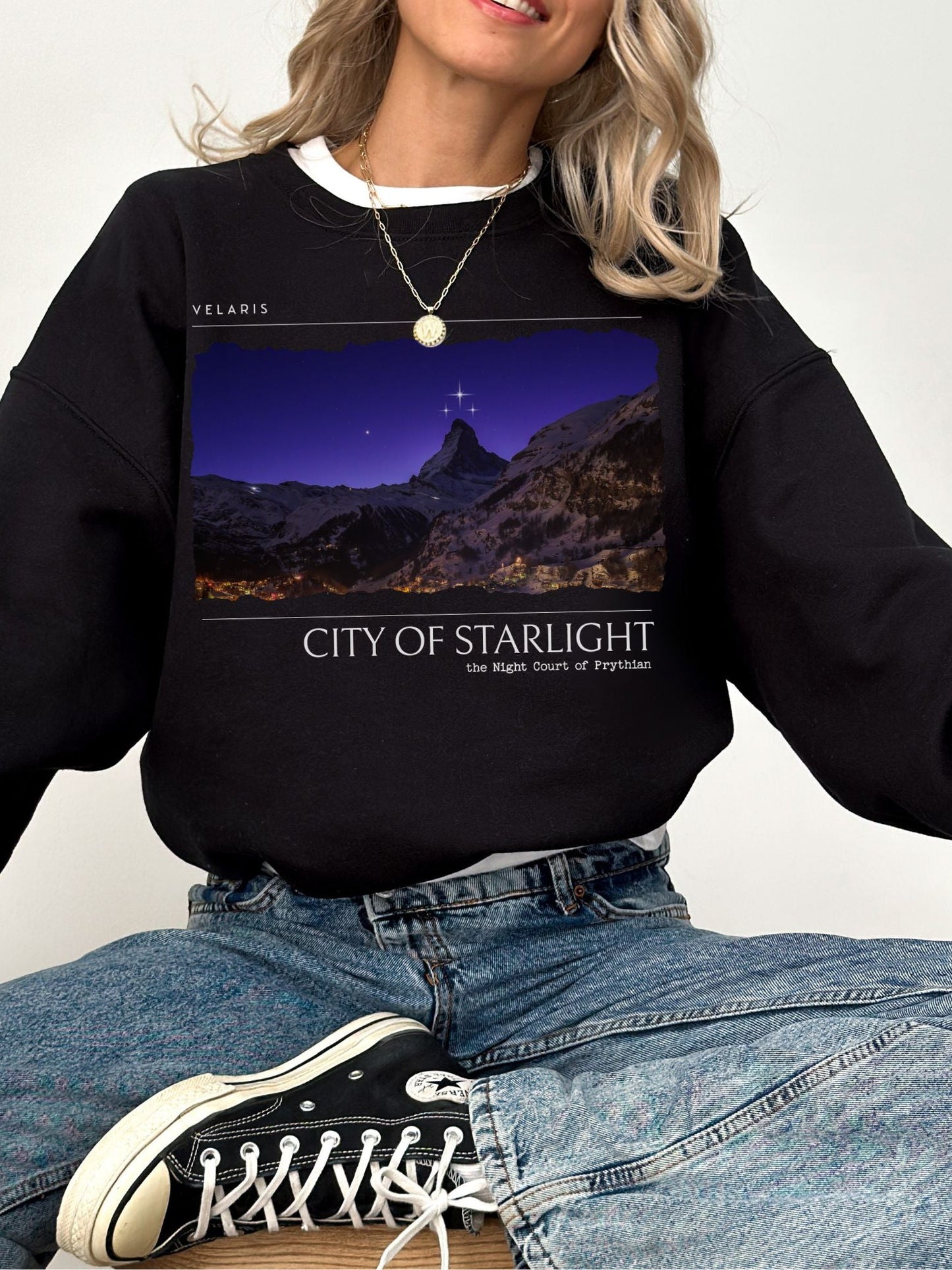 Velaris Sweatshirt | ACOTAR Merch - TheLibraryCloset