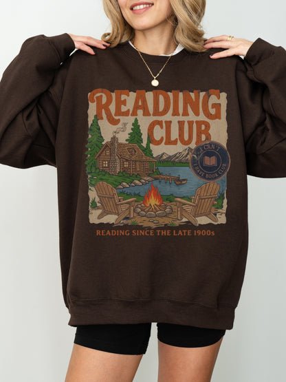 Reading Club Sweatshirt | Book Lover Gift for Readers